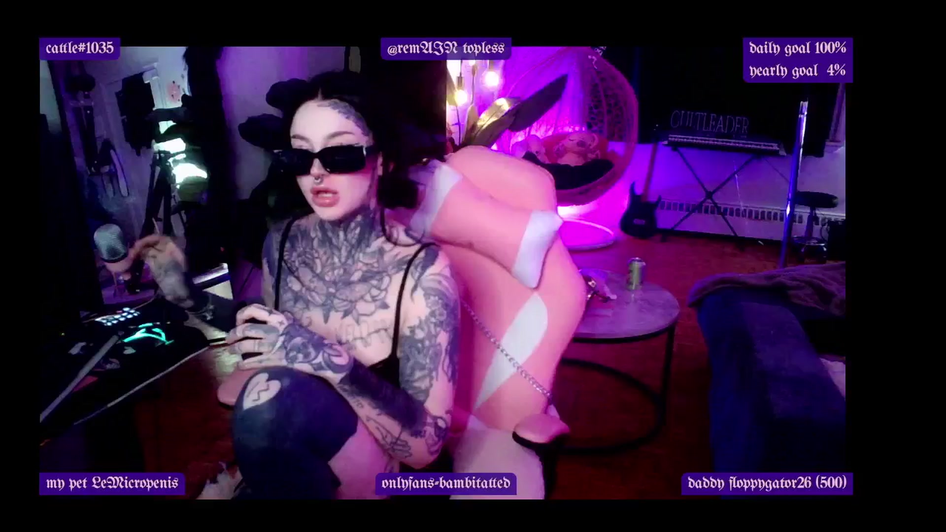 Gallery image thumbnail from Tattoobambi's myfreecams stream on, 03/16/2025, 24:11 image 19 of 20