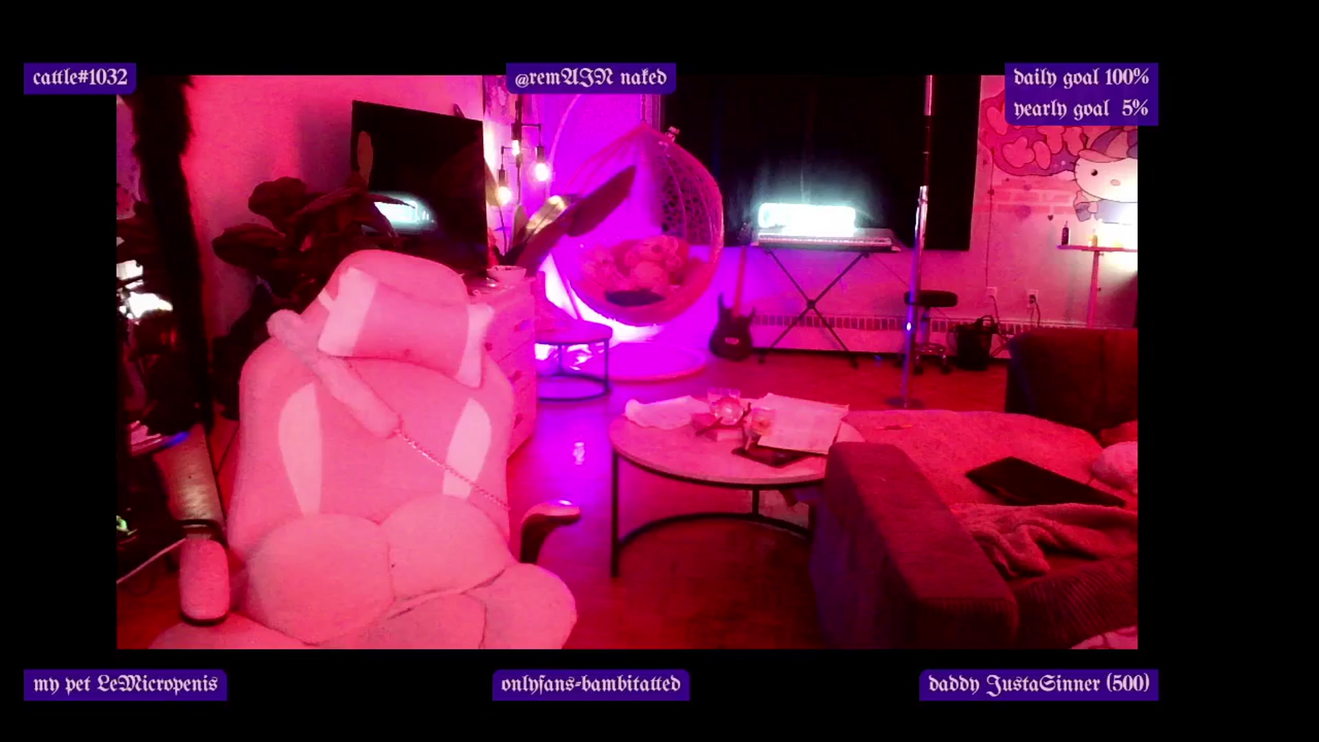 Gallery image thumbnail from Tattoobambi's myfreecams stream on, 03/18/2025, 05:50 image 18 of 20
