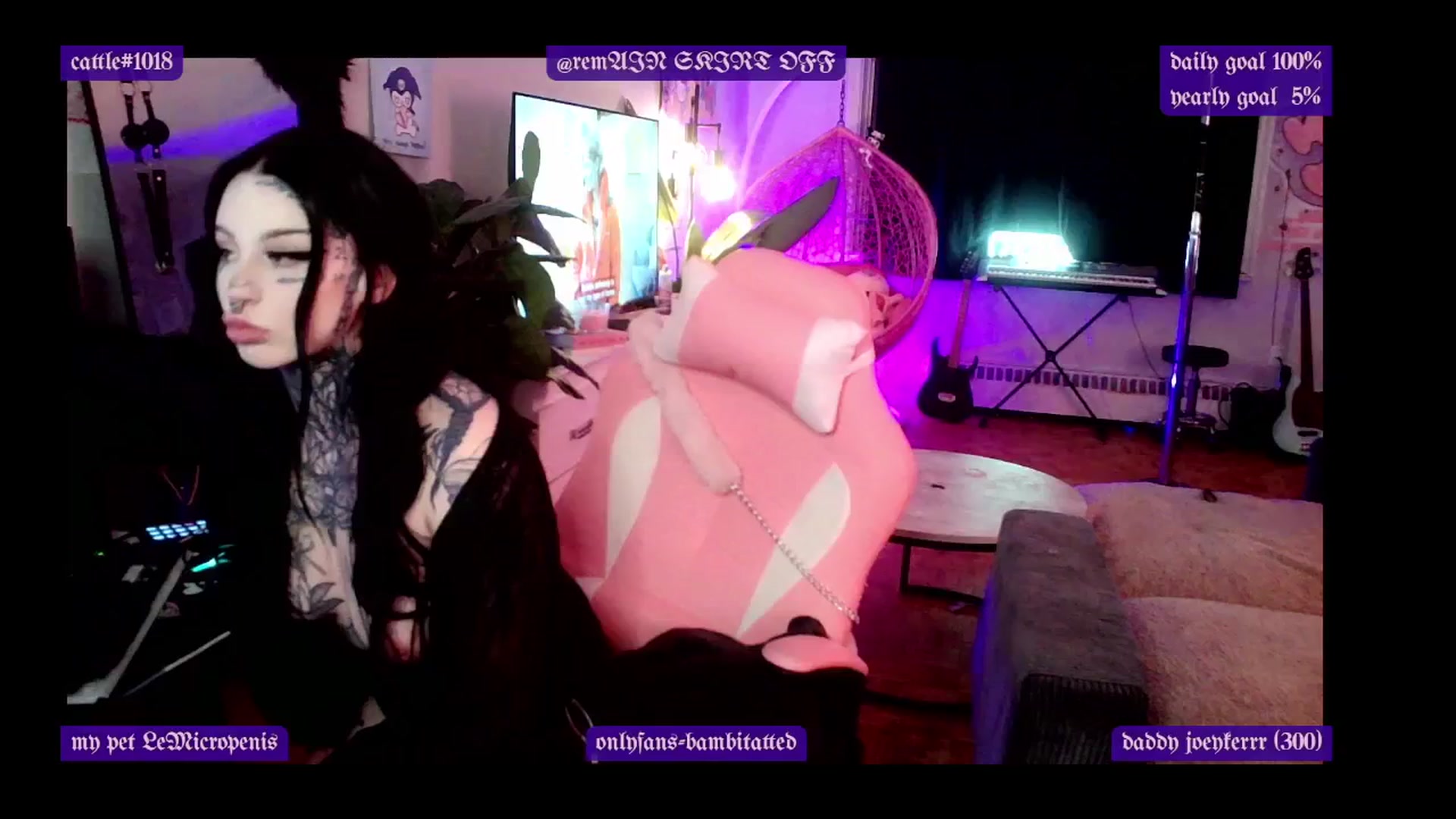 Gallery image thumbnail from Tattoobambi's myfreecams stream on, 03/21/2025, 01:45 image 7 of 20