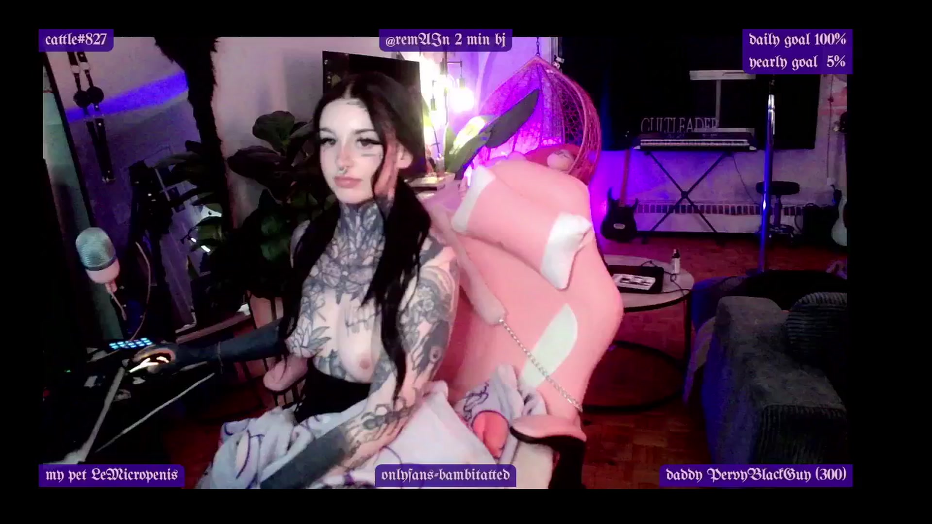 Gallery image thumbnail from Tattoobambi's myfreecams stream on, 03/23/2025, 04:52 image 5 of 20