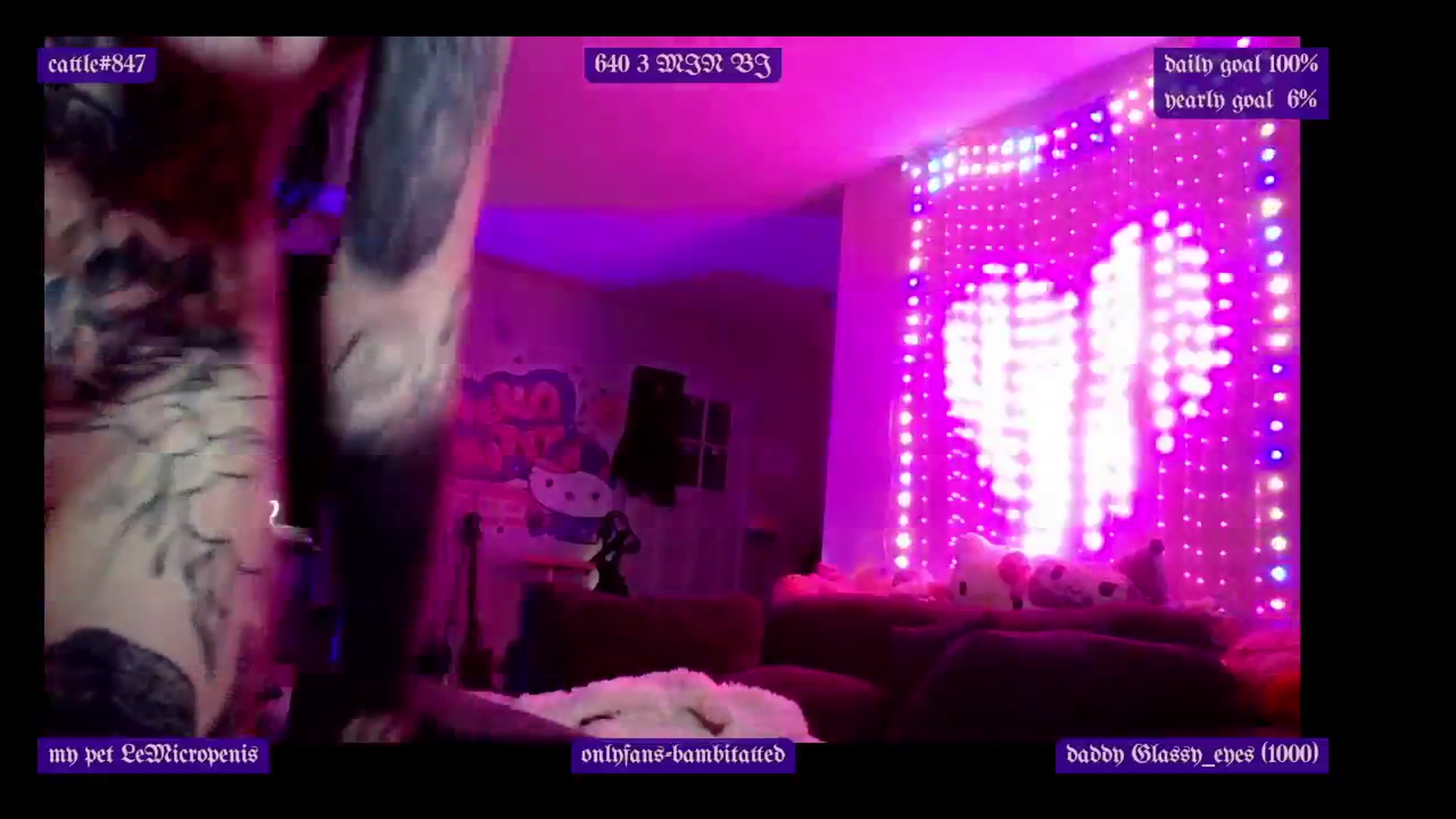 Gallery image thumbnail from Tattoobambi's myfreecams stream on, 04/05/2025, 24:03 image 20 of 20