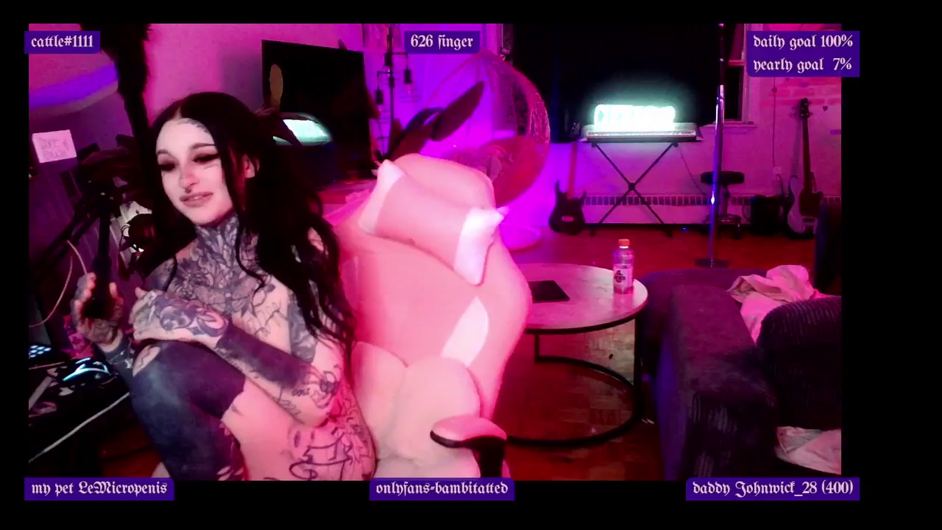 Gallery image thumbnail from Tattoobambi's myfreecams stream on, 04/08/2025, 03:38 image 13 of 20