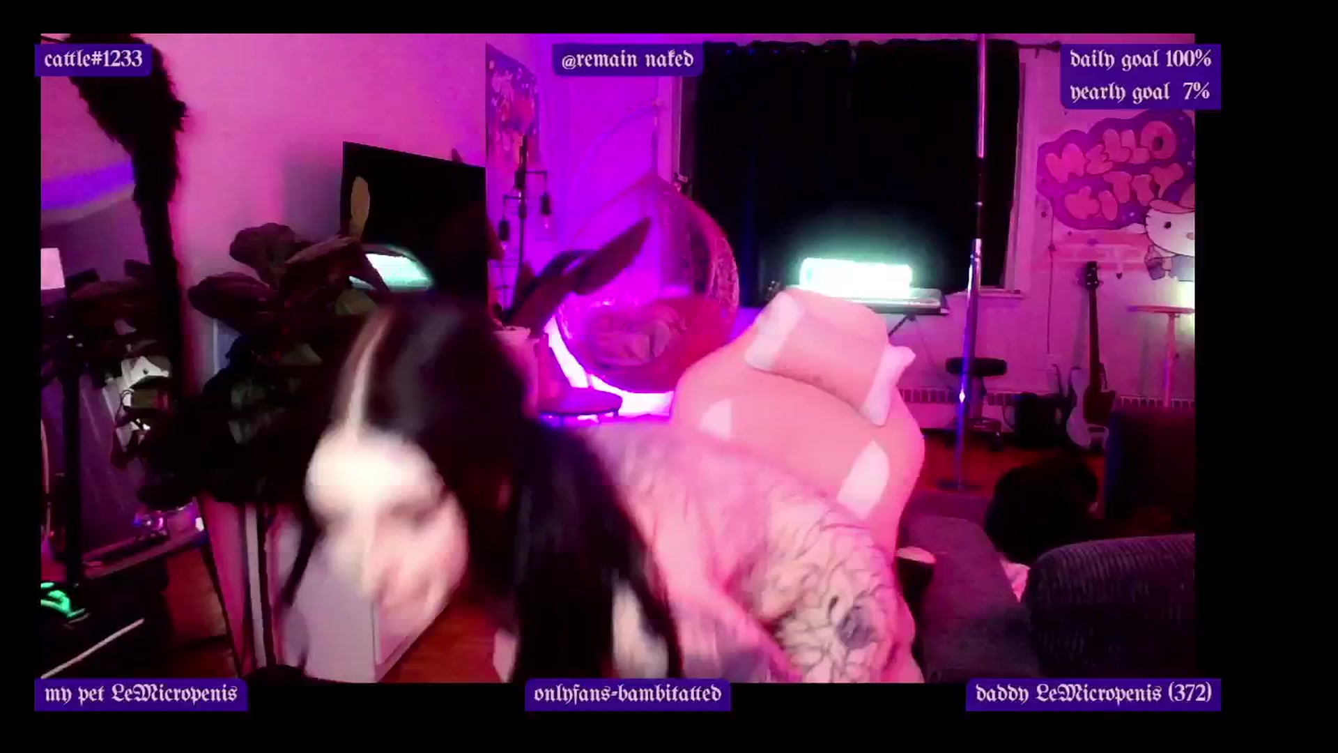Gallery image thumbnail from Tattoobambi's myfreecams stream on, 04/08/2025, 03:38 image 10 of 20