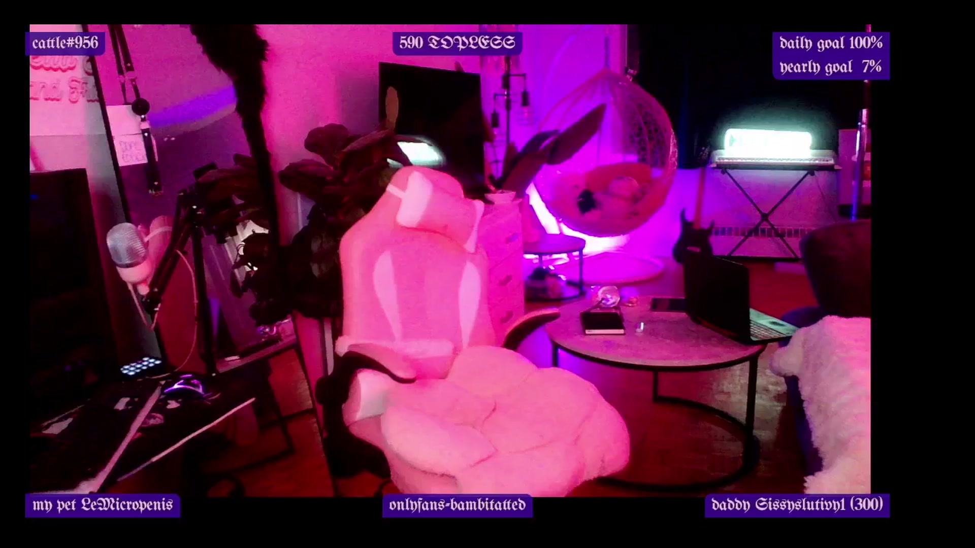 Gallery image thumbnail from Tattoobambi's myfreecams stream on, 04/10/2025, 01:48 image 8 of 20