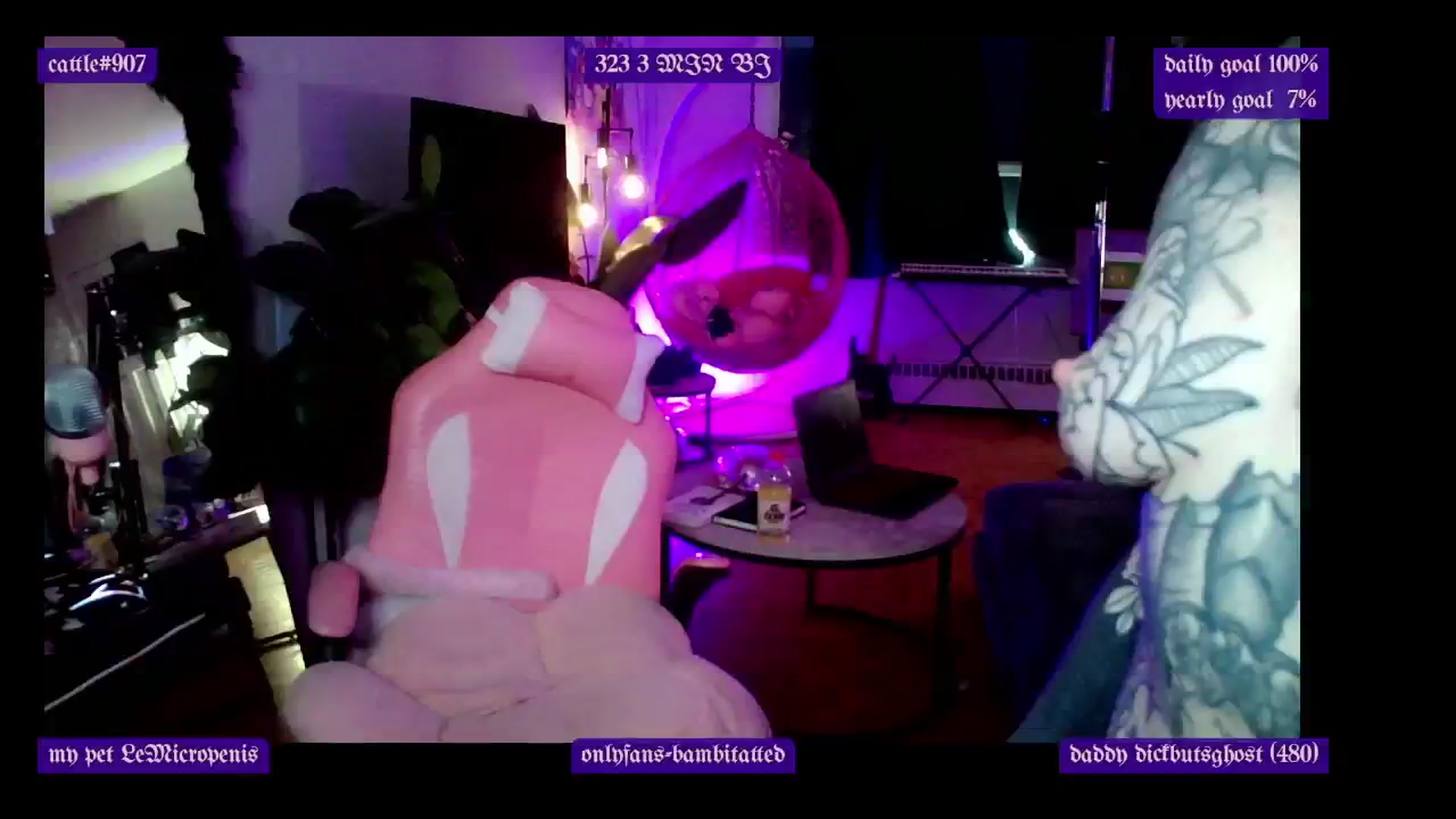 Gallery image thumbnail from Tattoobambi's myfreecams stream on, 04/12/2025, 01:00 image 5 of 20