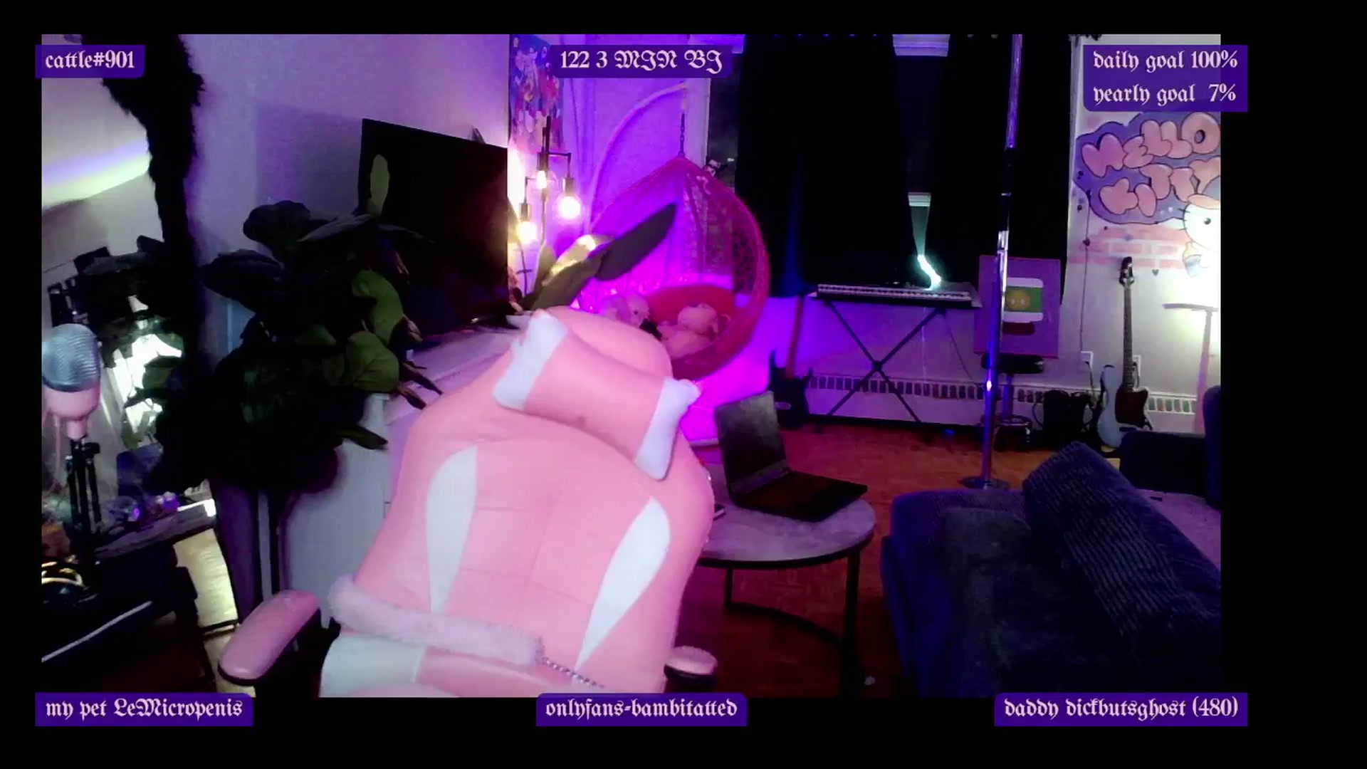 Gallery image thumbnail from Tattoobambi's myfreecams stream on, 04/12/2025, 01:00 image 12 of 20