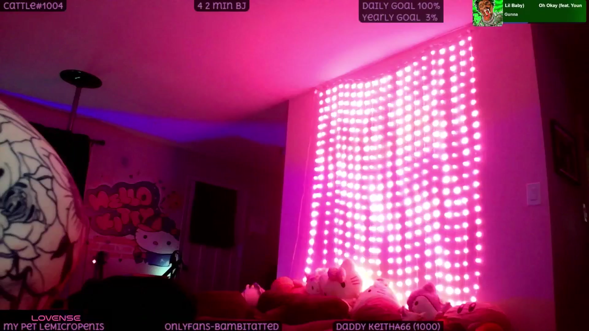 Gallery image thumbnail from Tattoobambi's myfreecams stream on, 04/25/2025, 05:01 image 19 of 20