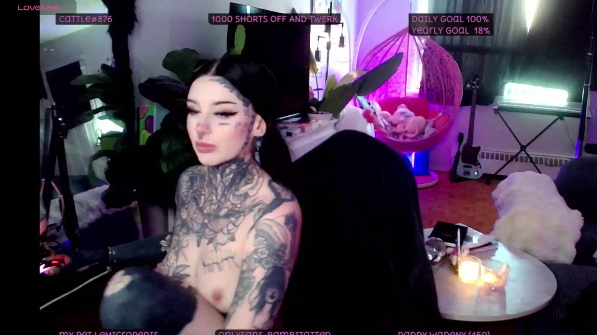 Gallery image thumbnail from Tattoobambi's myfreecams stream on, 05/01/2025, 01:17 image 9 of 20