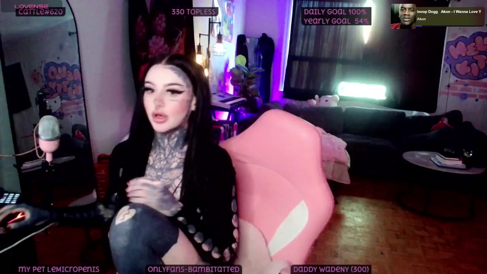 Gallery image thumbnail from Tattoobambi's myfreecams stream on, 05/10/2025, 24:01 image 5 of 20