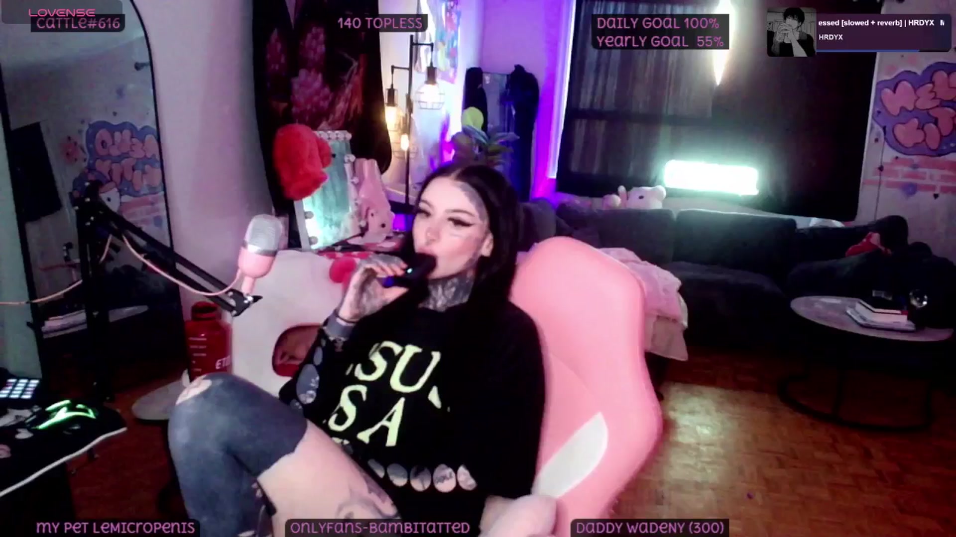 Gallery image thumbnail from Tattoobambi's myfreecams stream on, 05/10/2025, 24:01 image 11 of 20