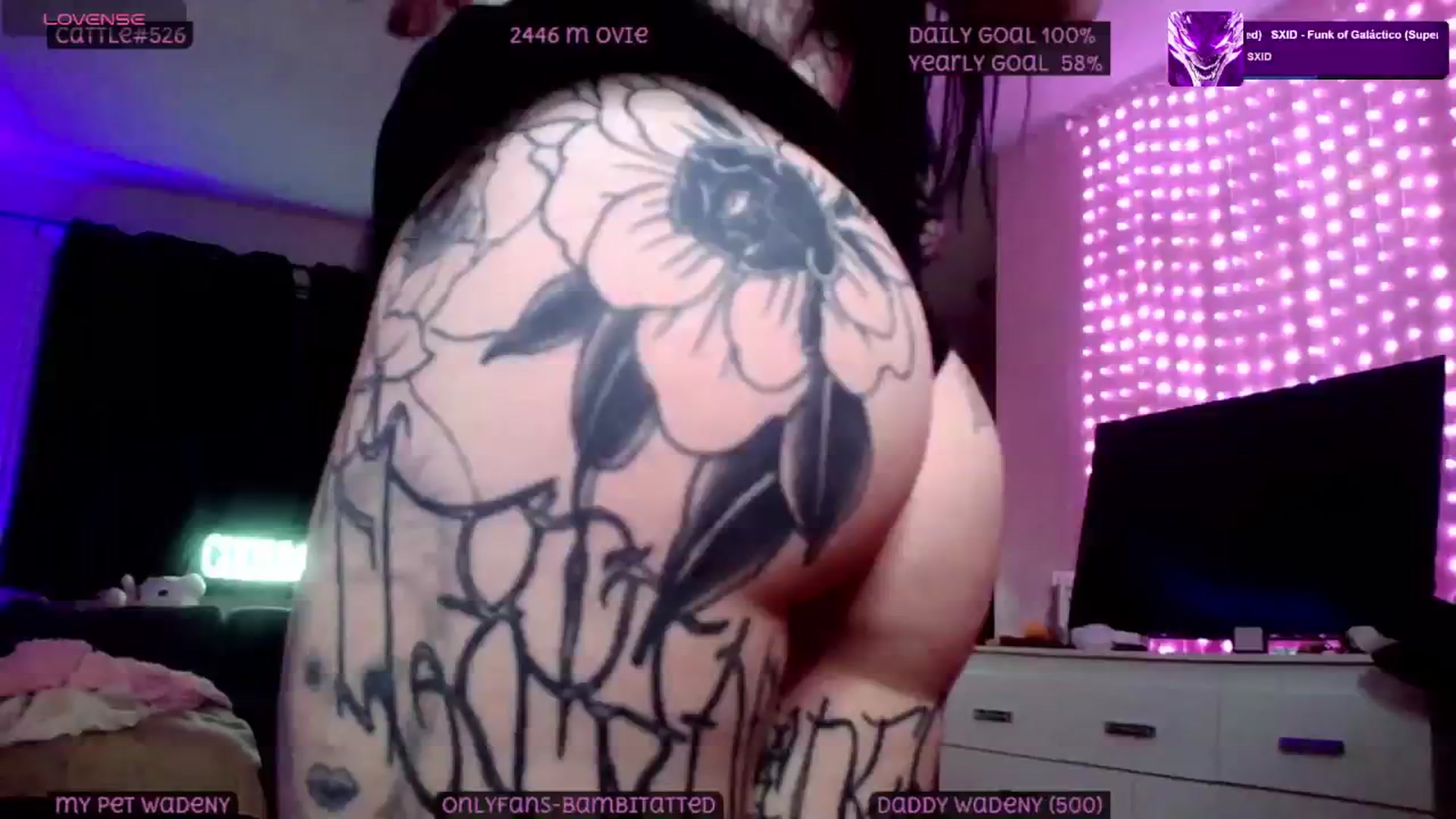 Gallery image thumbnail from Tattoobambi's myfreecams stream on, 05/10/2025, 01:59 image 9 of 20