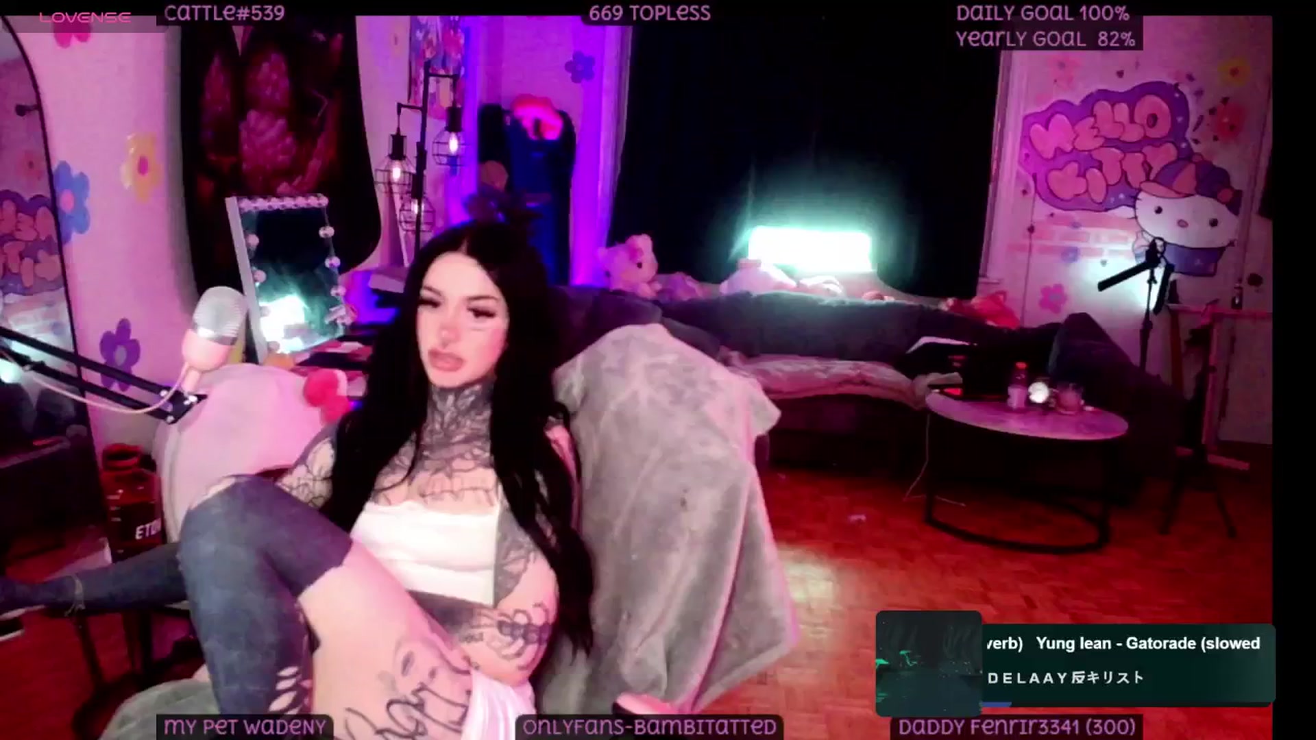 Gallery image thumbnail from Tattoobambi's myfreecams stream on, 05/21/2025, 03:20 image 6 of 20