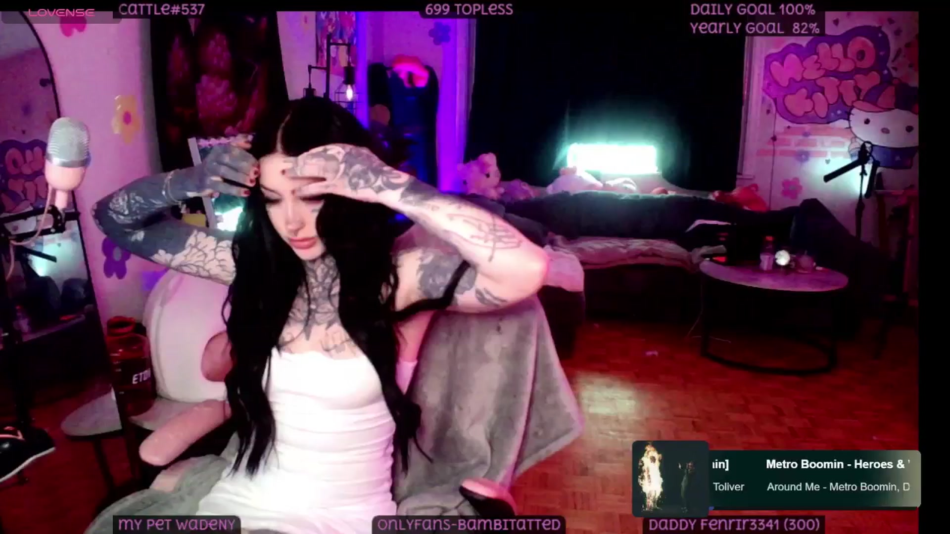 Gallery image thumbnail from Tattoobambi's myfreecams stream on, 05/21/2025, 03:20 image 3 of 20