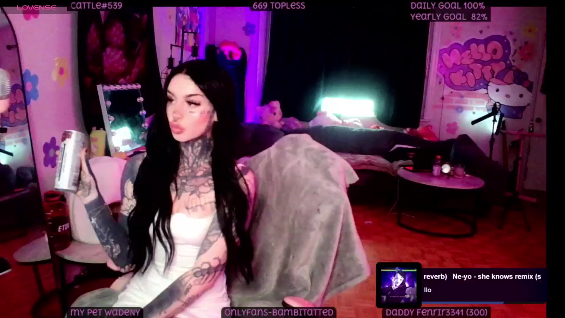 Gallery image thumbnail from Tattoobambi's myfreecams stream on, 05/21/2025, 03:20 image 5 of 20