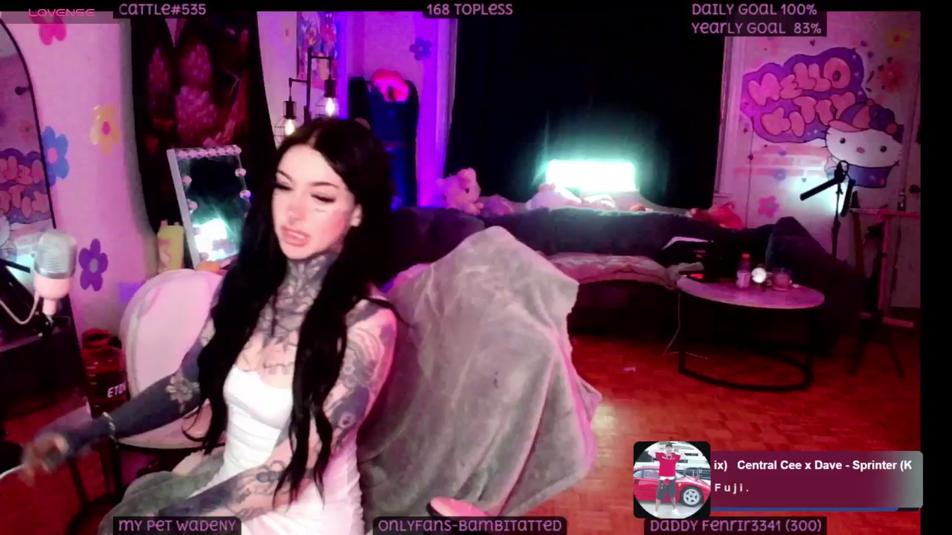 Gallery image thumbnail from Tattoobambi's myfreecams stream on, 05/21/2025, 03:20 image 9 of 20