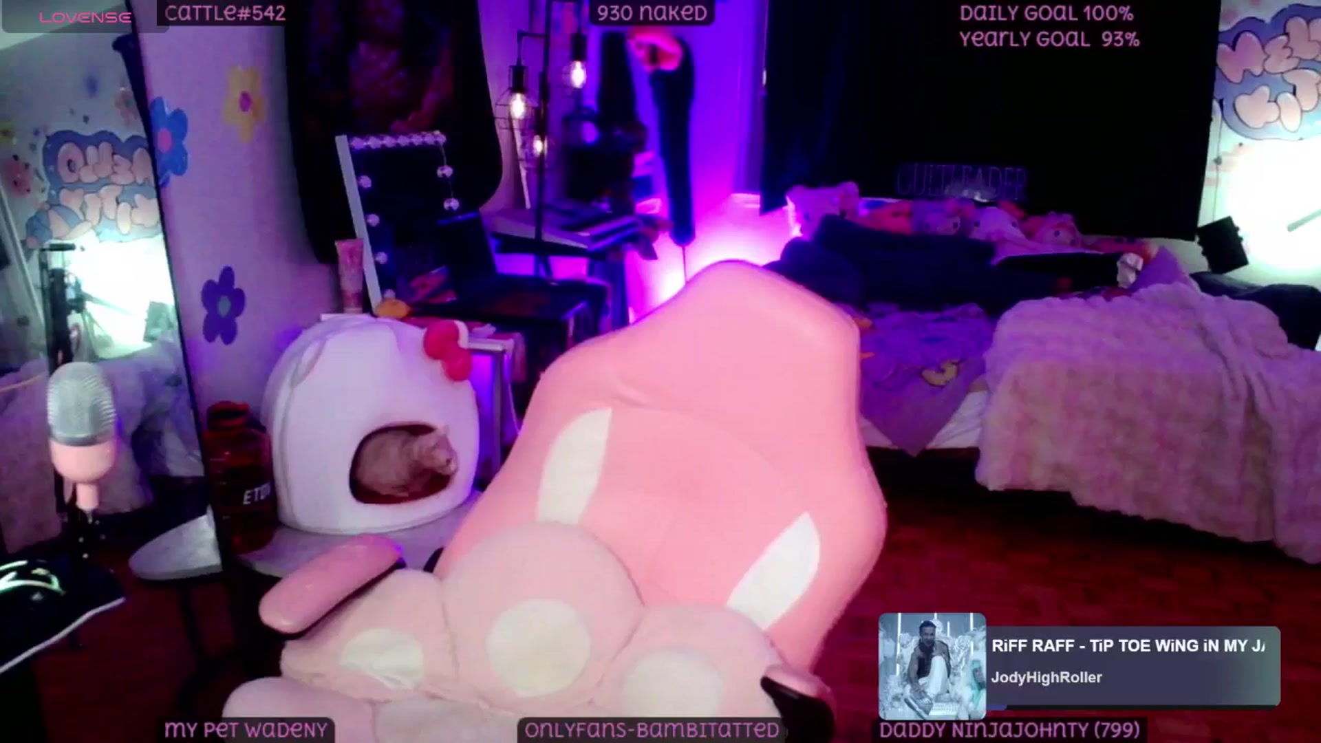 Gallery image thumbnail from Tattoobambi's myfreecams stream on, 05/25/2025, 03:39 image 6 of 20