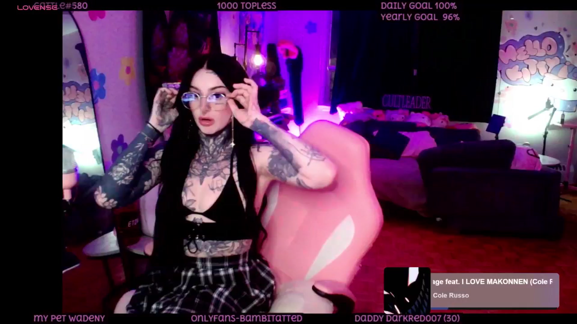 Gallery image thumbnail from Tattoobambi's myfreecams stream on, 05/28/2025, 02:18 image 9 of 20