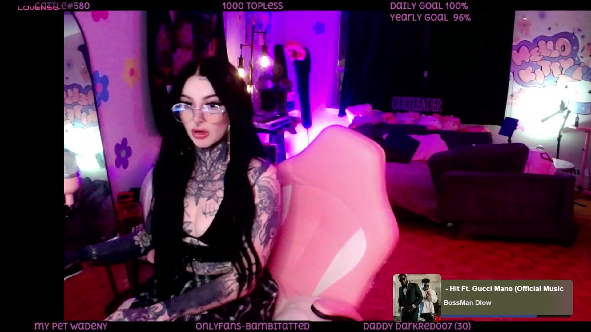Gallery image thumbnail from Tattoobambi's myfreecams stream on, 05/28/2025, 02:18 image 11 of 20