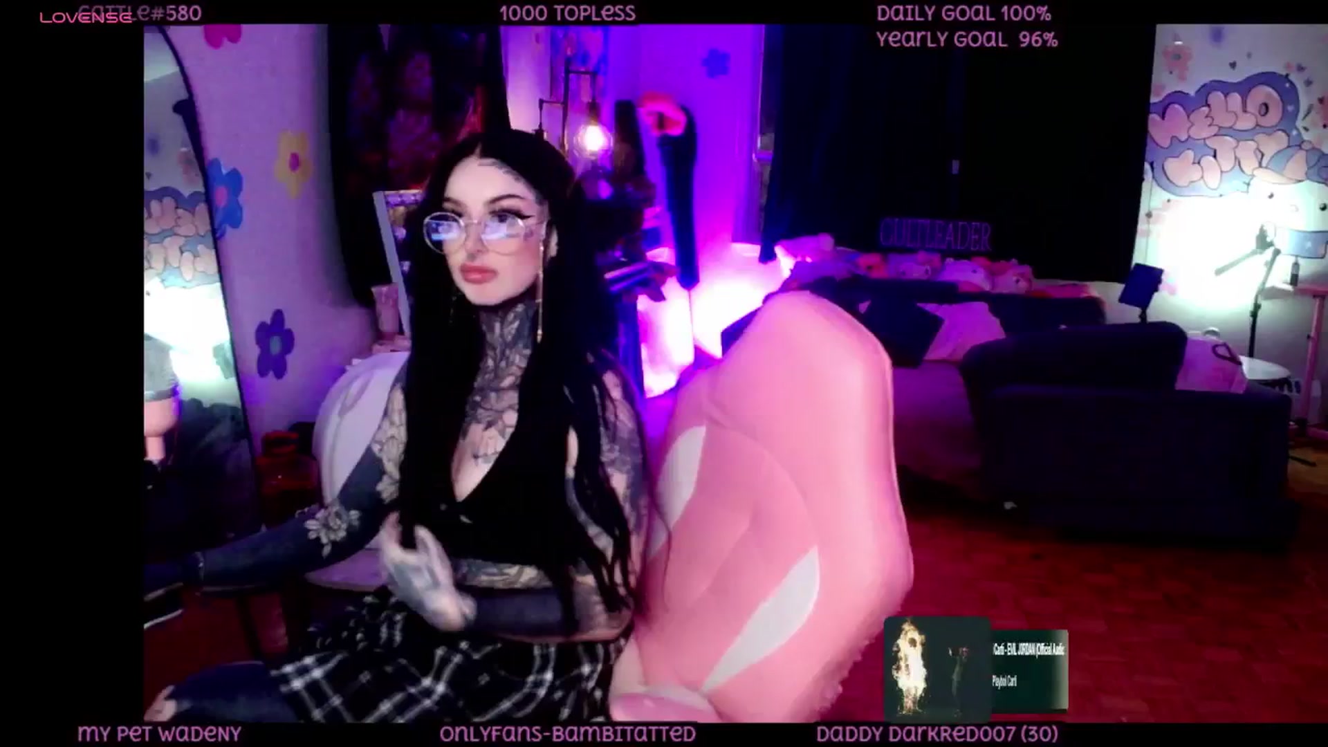 Gallery image thumbnail from Tattoobambi's myfreecams stream on, 05/28/2025, 02:18 image 8 of 20