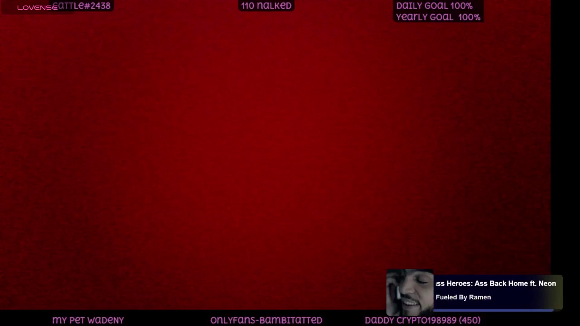 Gallery image thumbnail from Tattoobambi's myfreecams stream on, 06/08/2025, 04:53 image 1 of 20
