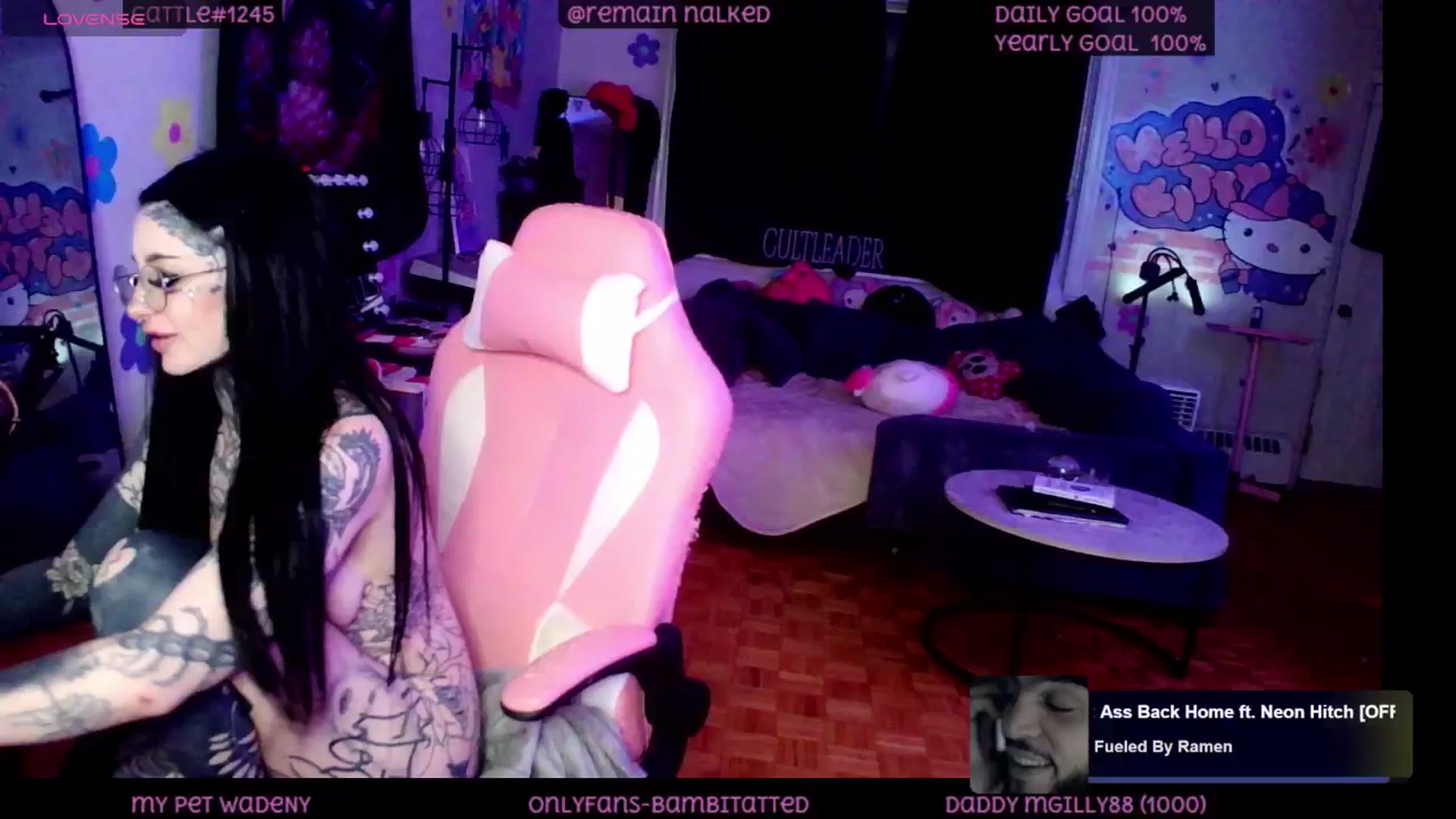 Gallery image thumbnail from Tattoobambi's myfreecams stream on, 06/12/2025, 03:49 image 19 of 20