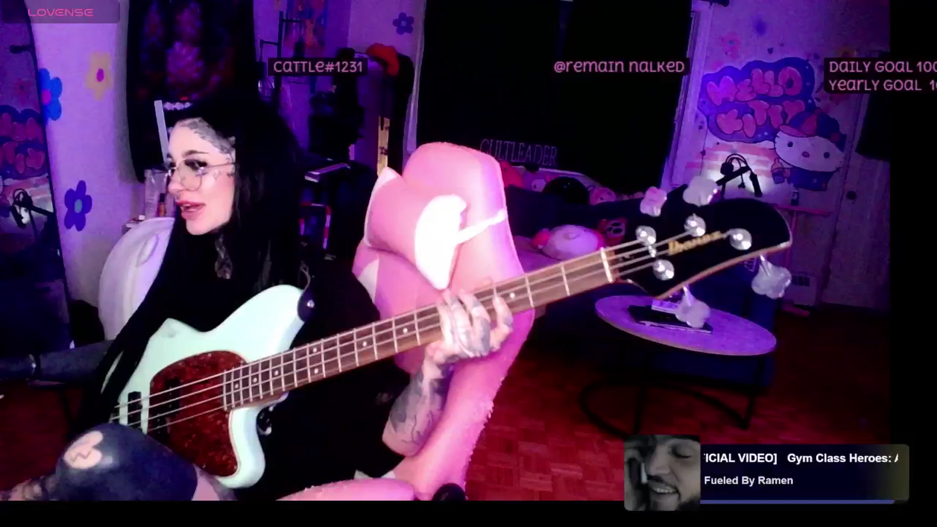Gallery image thumbnail from Tattoobambi's myfreecams stream on, 06/12/2025, 04:51 image 1 of 20