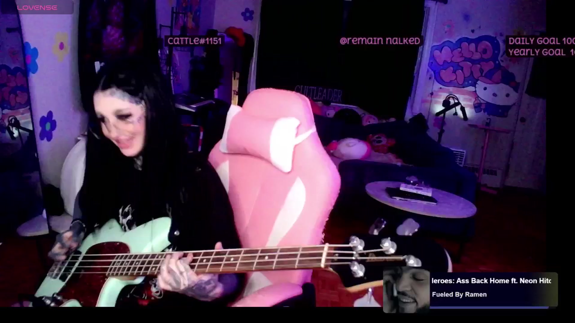 Gallery image thumbnail from Tattoobambi's myfreecams stream on, 06/12/2025, 04:51 image 15 of 20
