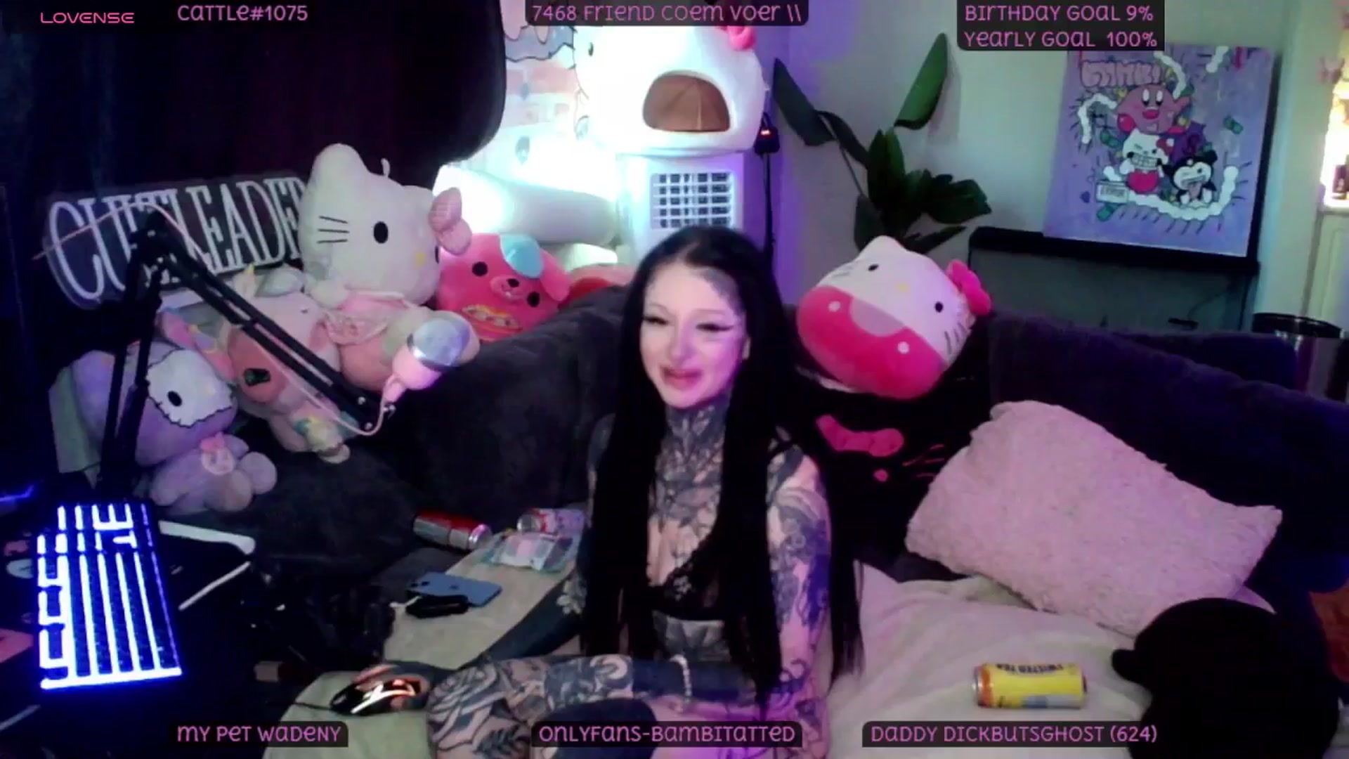 Gallery image thumbnail from Tattoobambi's myfreecams stream on, 06/25/2025, 02:06 image 6 of 20