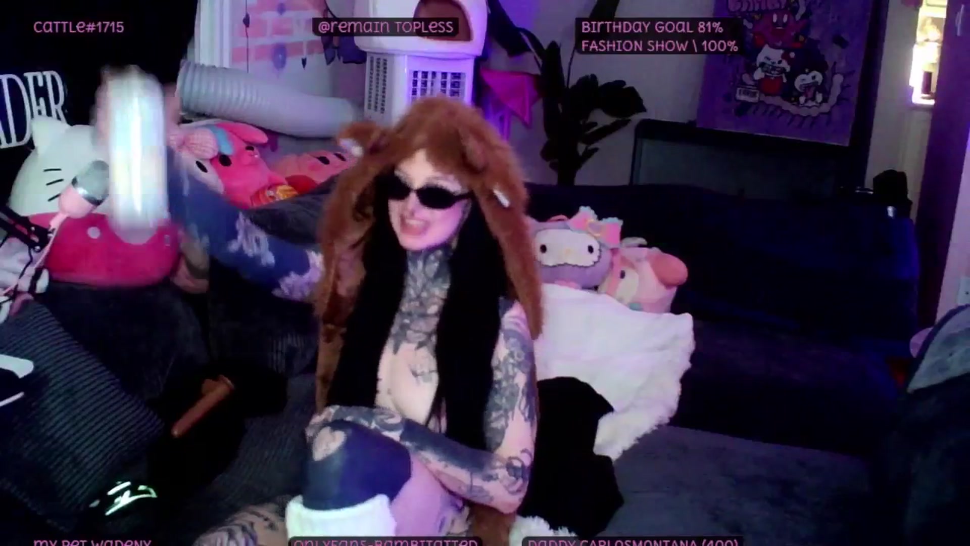 Gallery image thumbnail from Tattoobambi's myfreecams stream on, 07/11/2025, 04:47 image 18 of 20