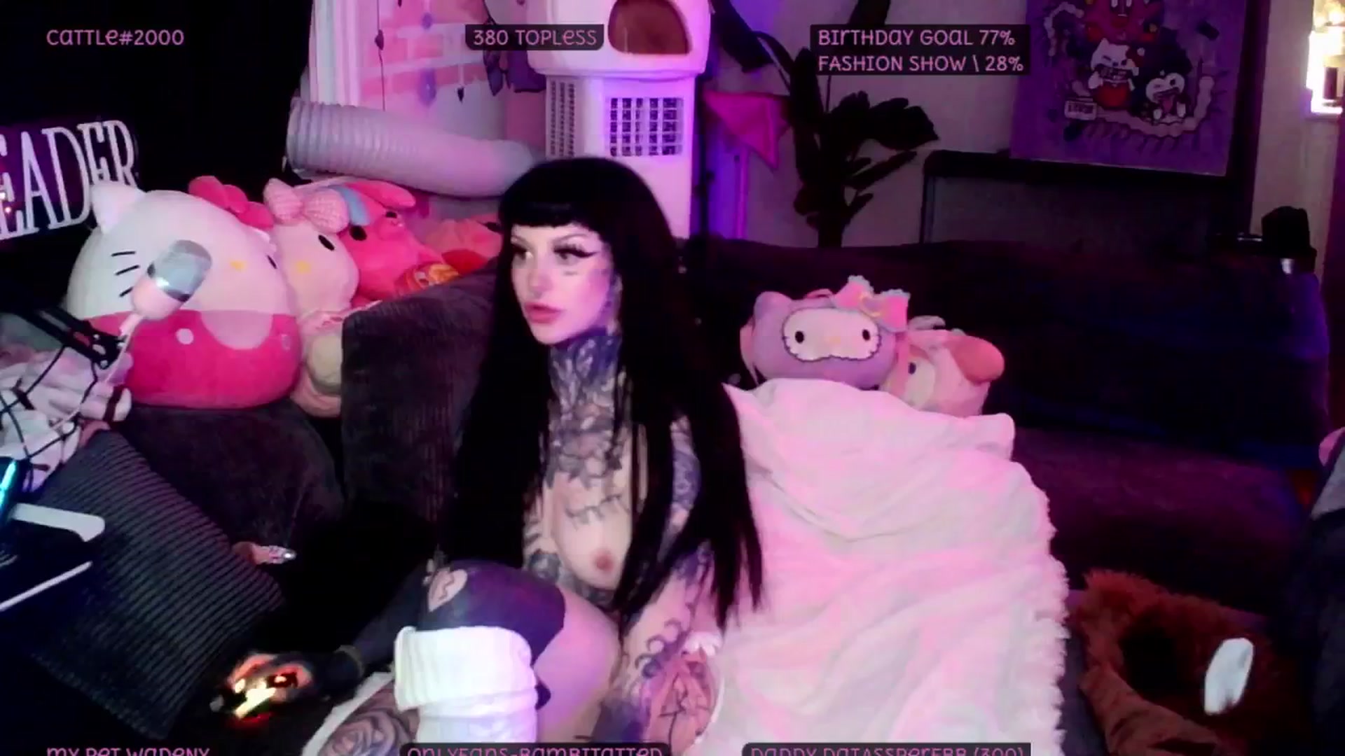 Gallery image thumbnail from Tattoobambi's myfreecams stream on, 07/11/2025, 04:47 image 2 of 20