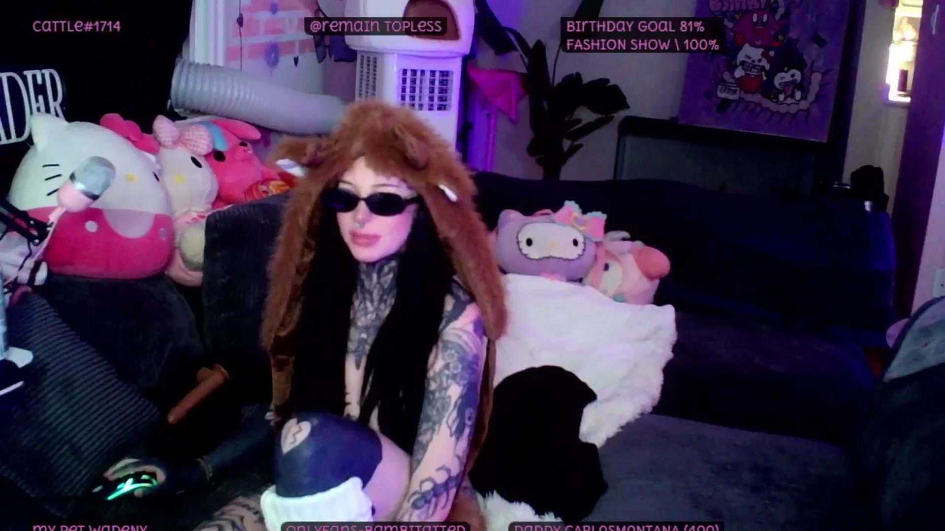 Gallery image thumbnail from Tattoobambi's myfreecams stream on, 07/11/2025, 04:47 image 17 of 20