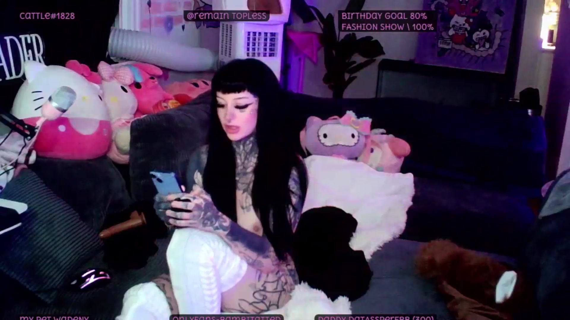 Gallery image thumbnail from Tattoobambi's myfreecams stream on, 07/11/2025, 04:47 image 9 of 20