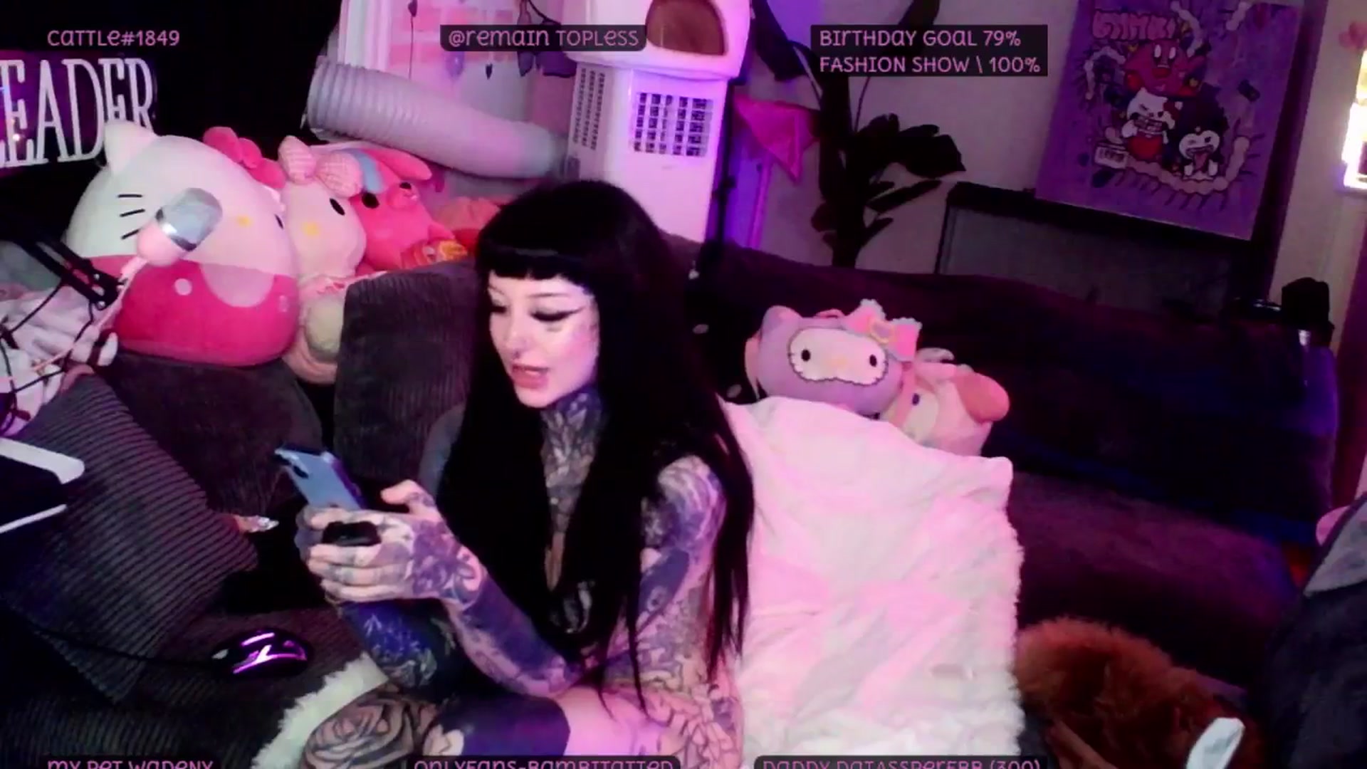 Gallery image thumbnail from Tattoobambi's myfreecams stream on, 07/11/2025, 04:47 image 6 of 20