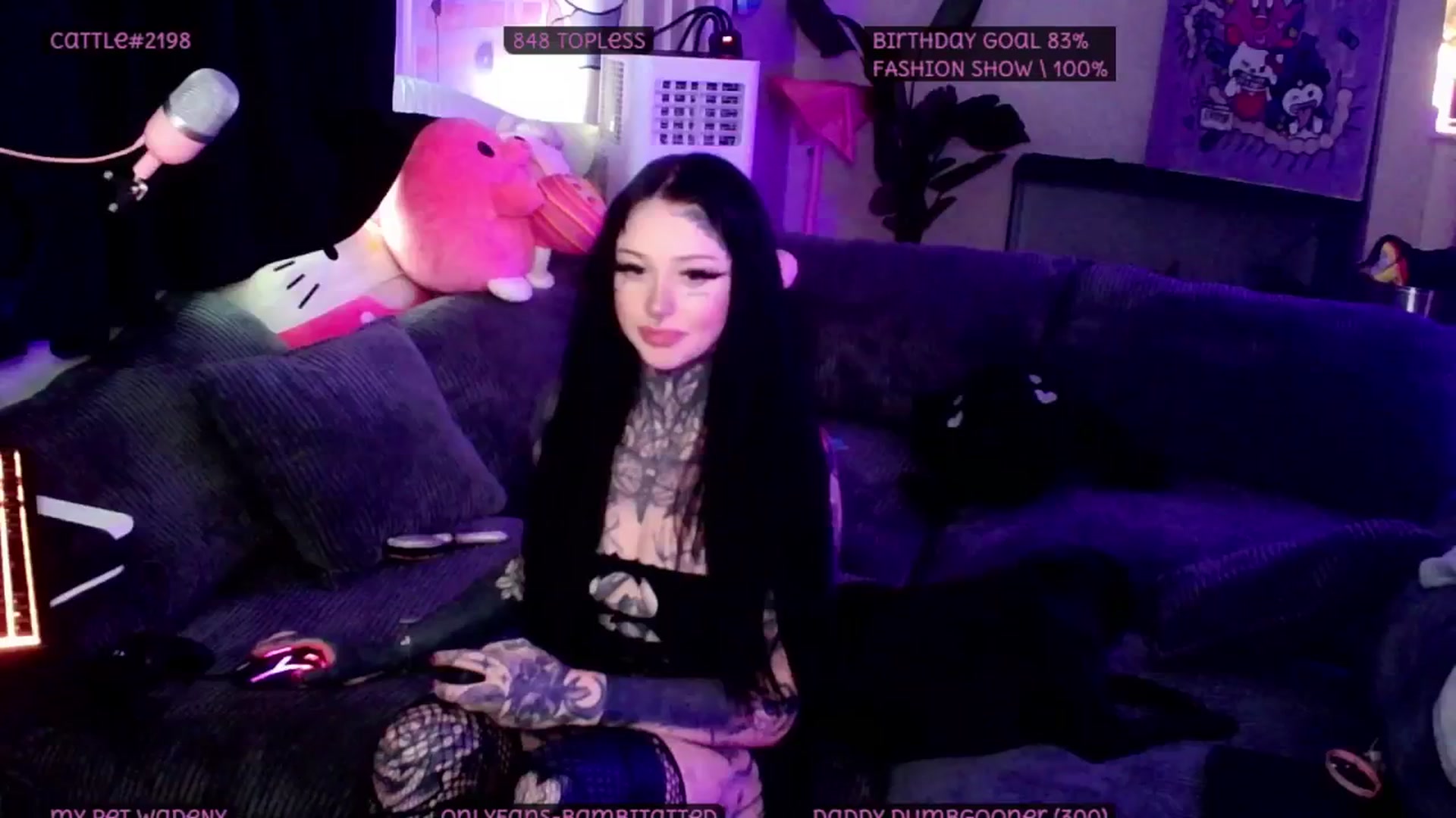 Gallery image thumbnail from Tattoobambi's myfreecams stream on, 07/15/2025, 01:05 image 18 of 20