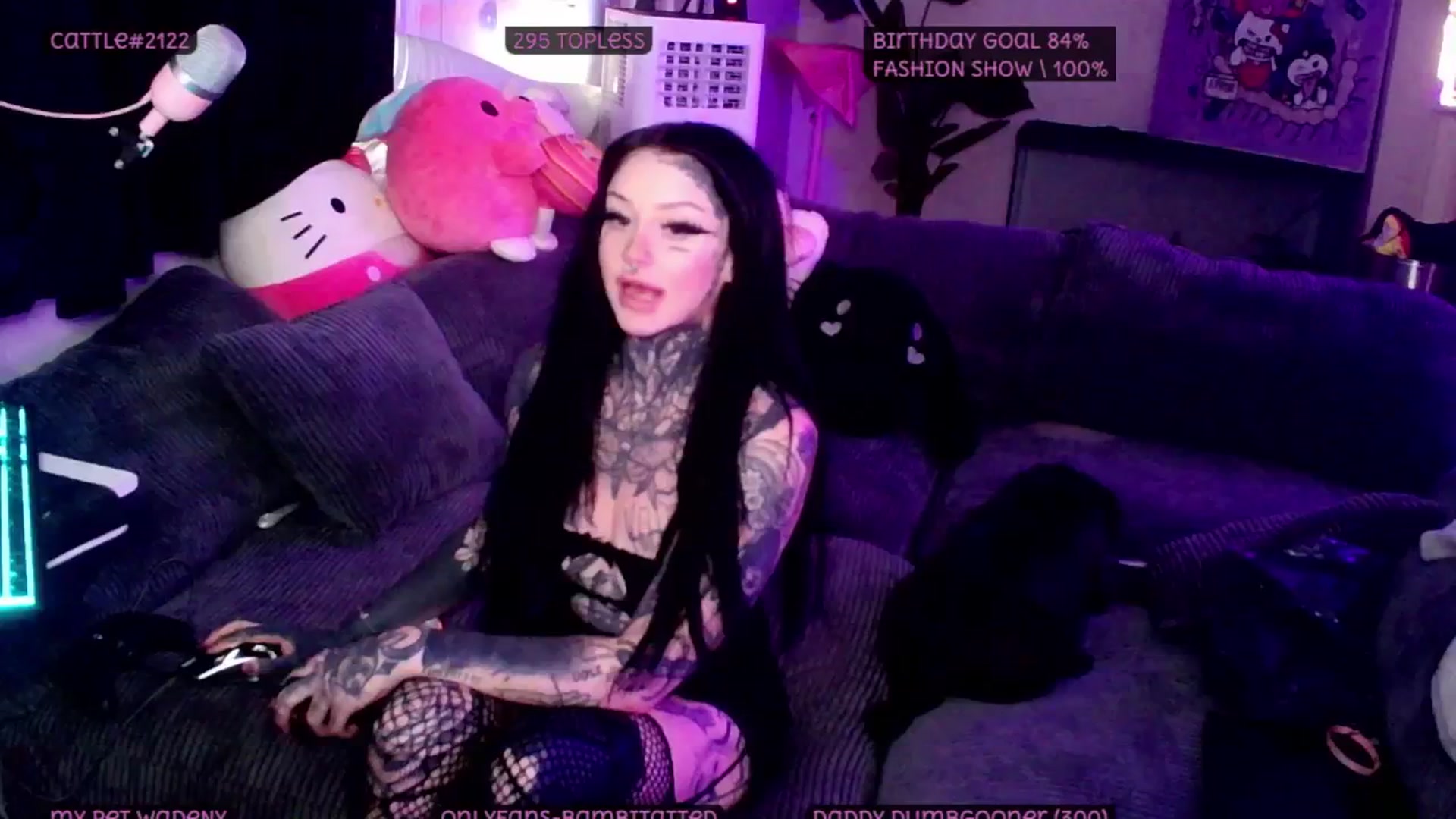 Gallery image thumbnail from Tattoobambi's myfreecams stream on, 07/15/2025, 04:59 image 7 of 20