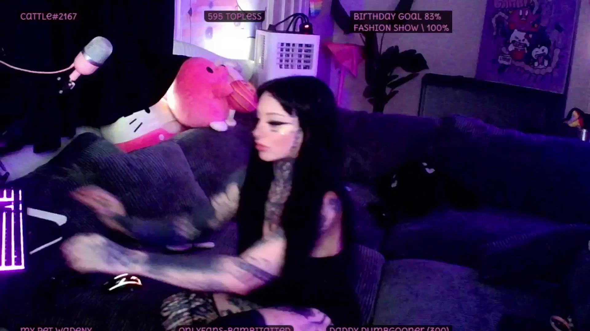 Gallery image thumbnail from Tattoobambi's myfreecams stream on, 07/15/2025, 04:59 image 4 of 20