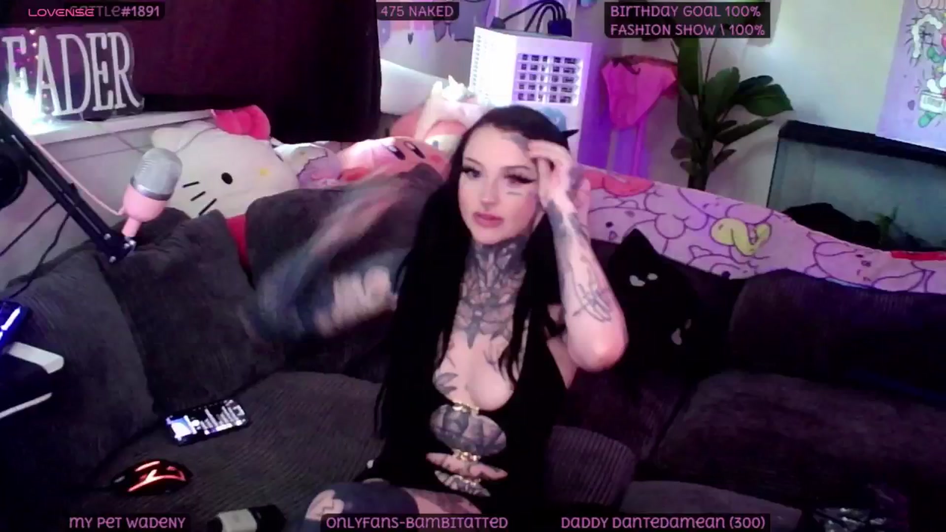 Gallery image thumbnail from Tattoobambi's myfreecams stream on, 07/21/2025, 23:09 image 6 of 20