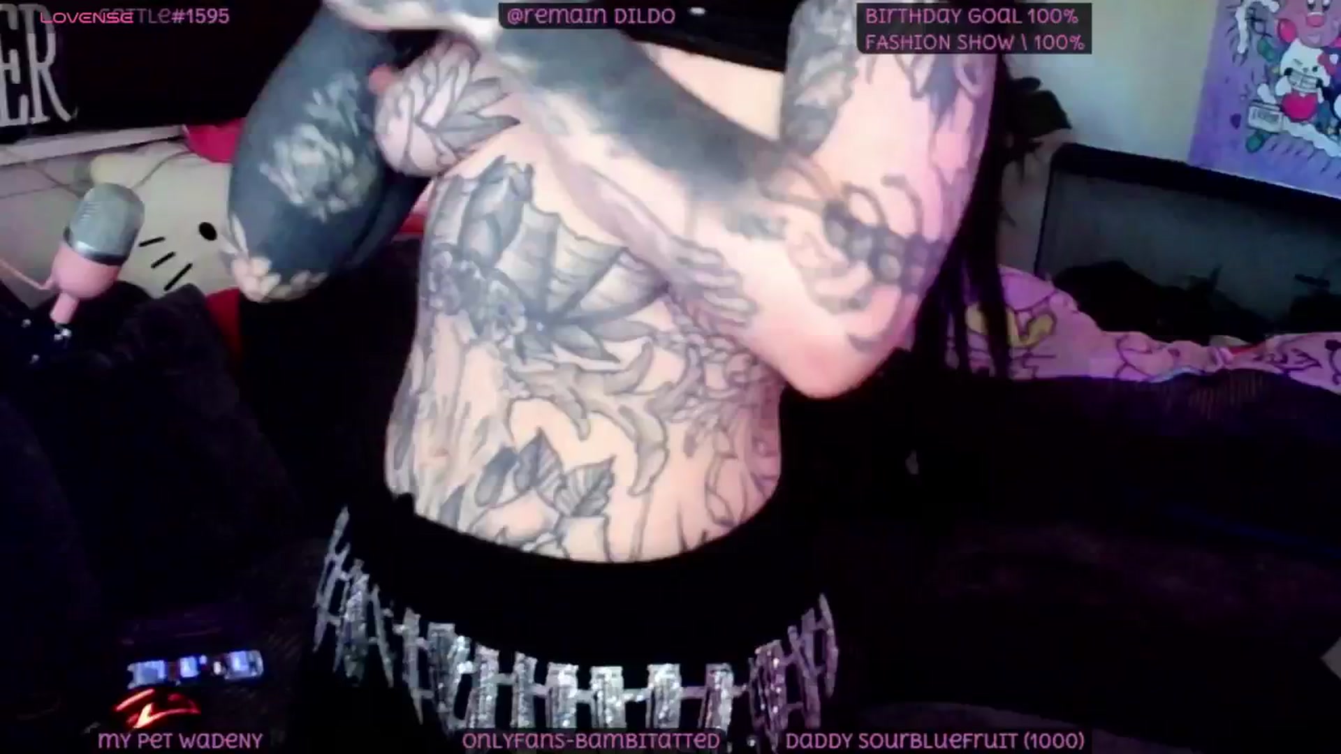 Gallery image thumbnail from Tattoobambi's myfreecams stream on, 07/22/2025, 02:20 image 1 of 20