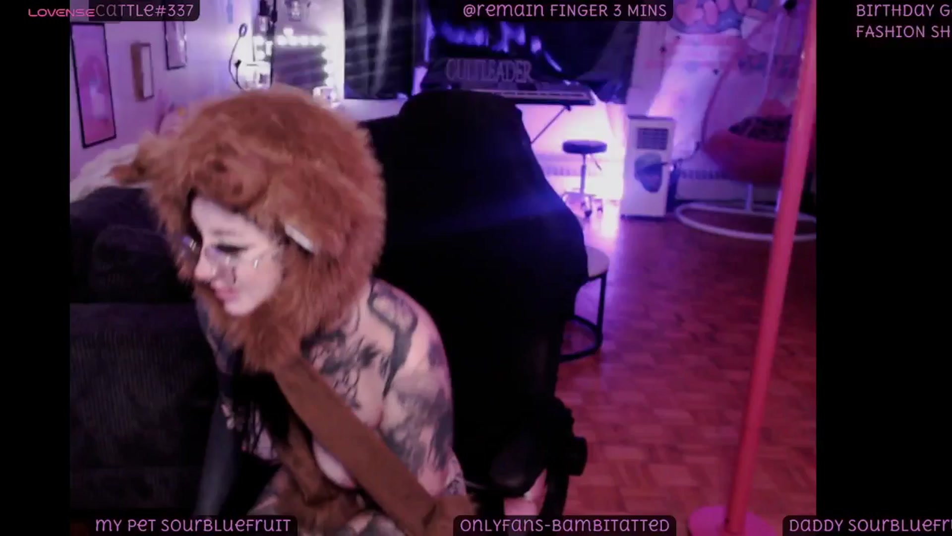 Gallery image thumbnail from Tattoobambi's myfreecams stream on, 08/10/2025, 06:45 image 9 of 20