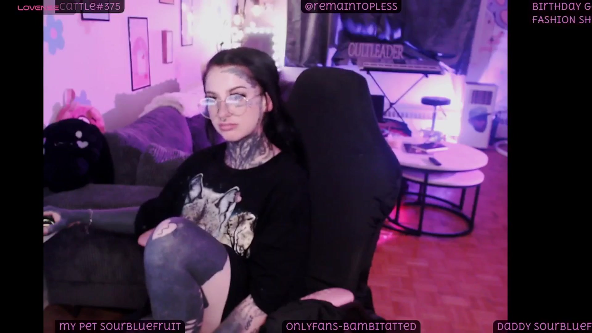 Gallery image thumbnail from Tattoobambi's myfreecams stream on, 08/12/2025, 06:31 image 6 of 20