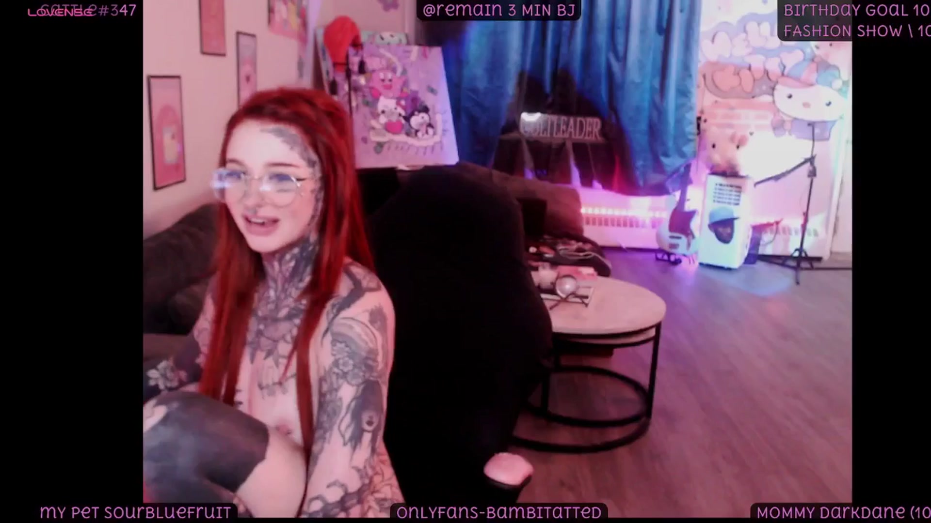 Gallery image thumbnail from Tattoobambi's myfreecams stream on, 08/20/2025, 04:55 image 16 of 20