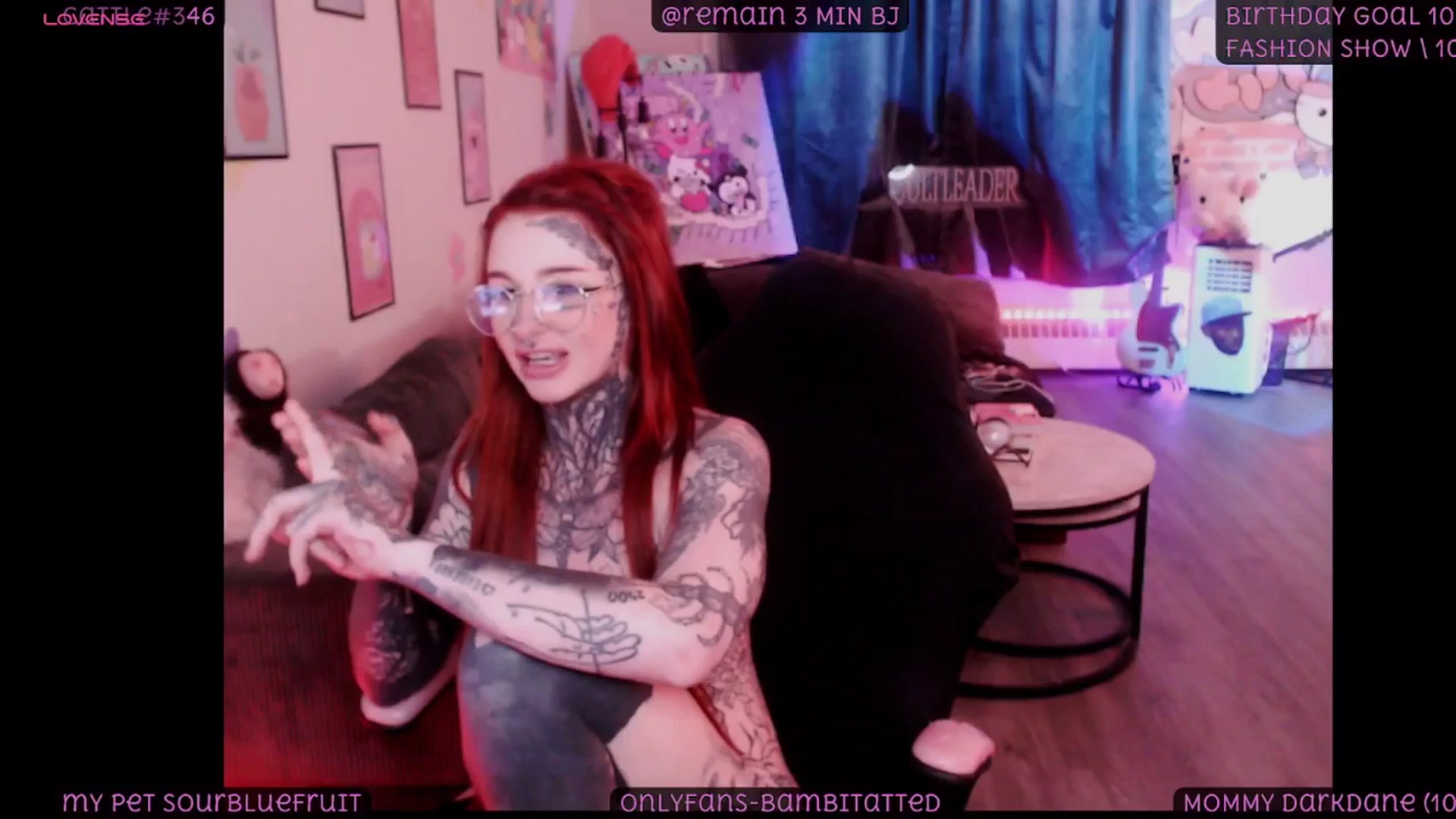 Gallery image thumbnail from Tattoobambi's myfreecams stream on, 08/20/2025, 04:55 image 6 of 20