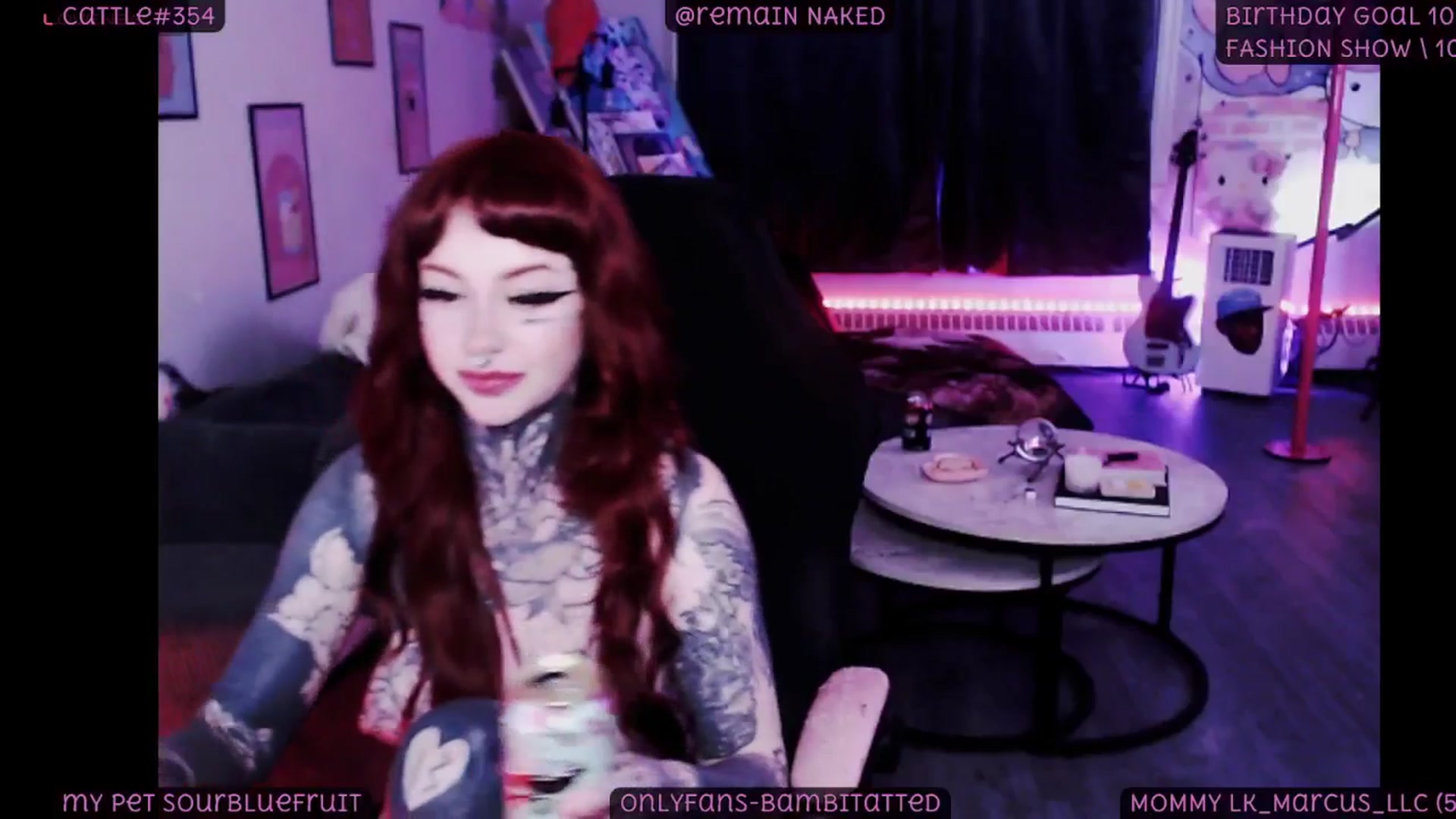 Gallery image thumbnail from Tattoobambi's myfreecams stream on, 08/24/2025, 04:31 image 4 of 20