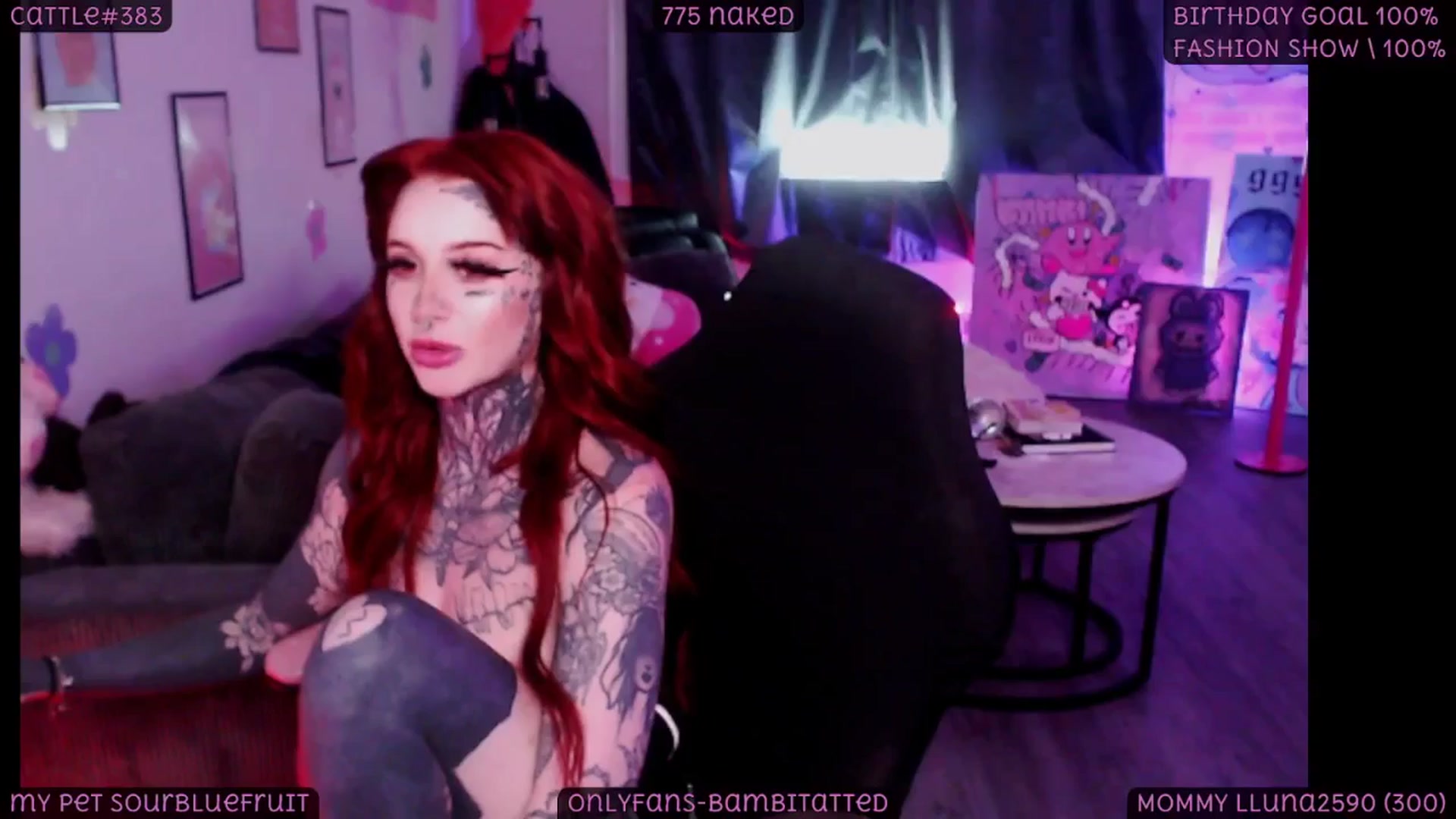 Gallery image thumbnail from Tattoobambi's myfreecams stream on, 08/29/2025, 01:31 image 11 of 20