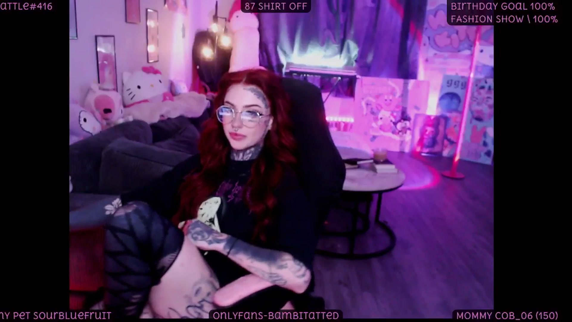 Gallery image thumbnail from Tattoobambi's myfreecams stream on, 09/01/2025, 03:17 image 10 of 20