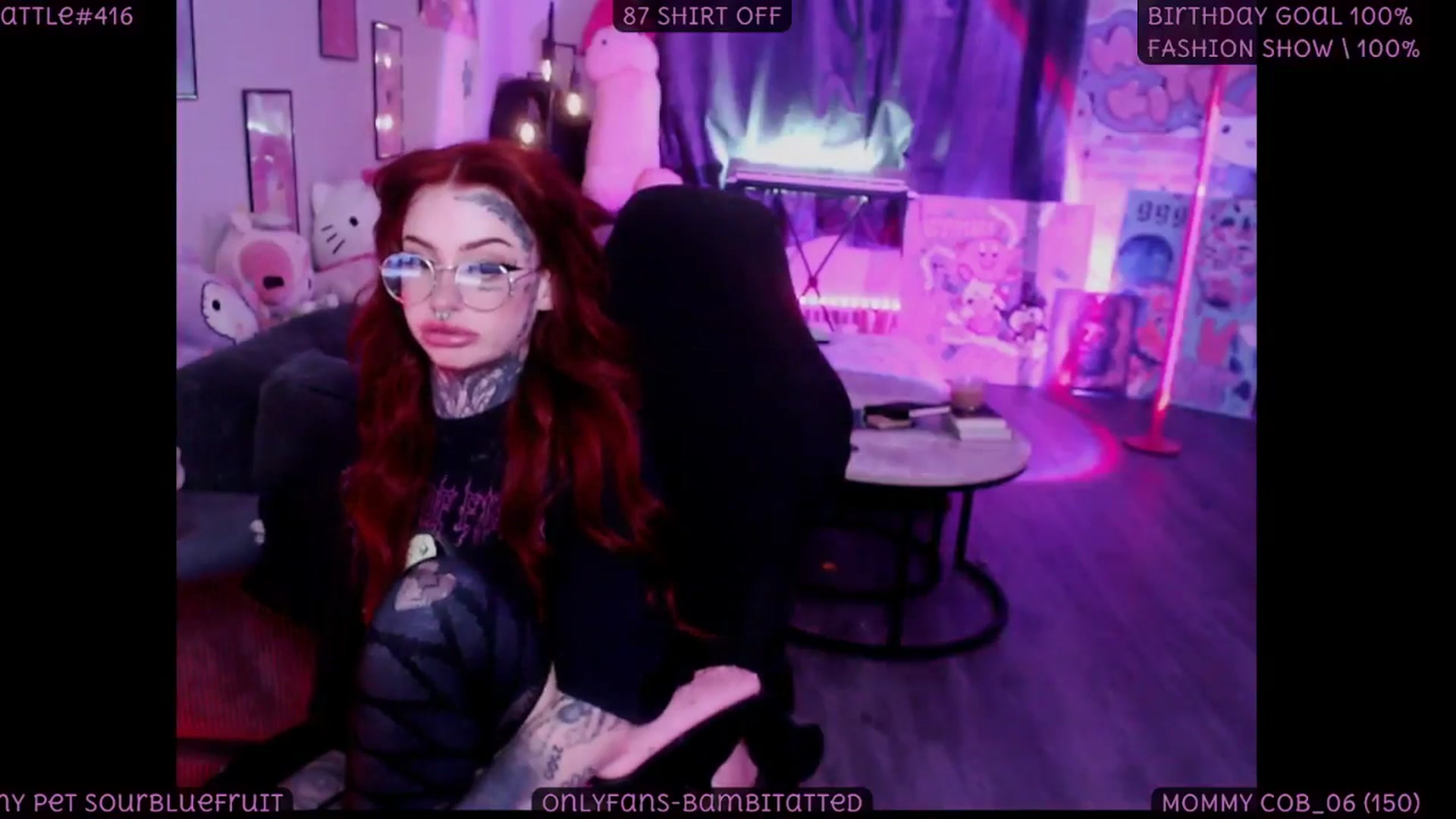 Gallery image thumbnail from Tattoobambi's myfreecams stream on, 09/01/2025, 03:17 image 9 of 20
