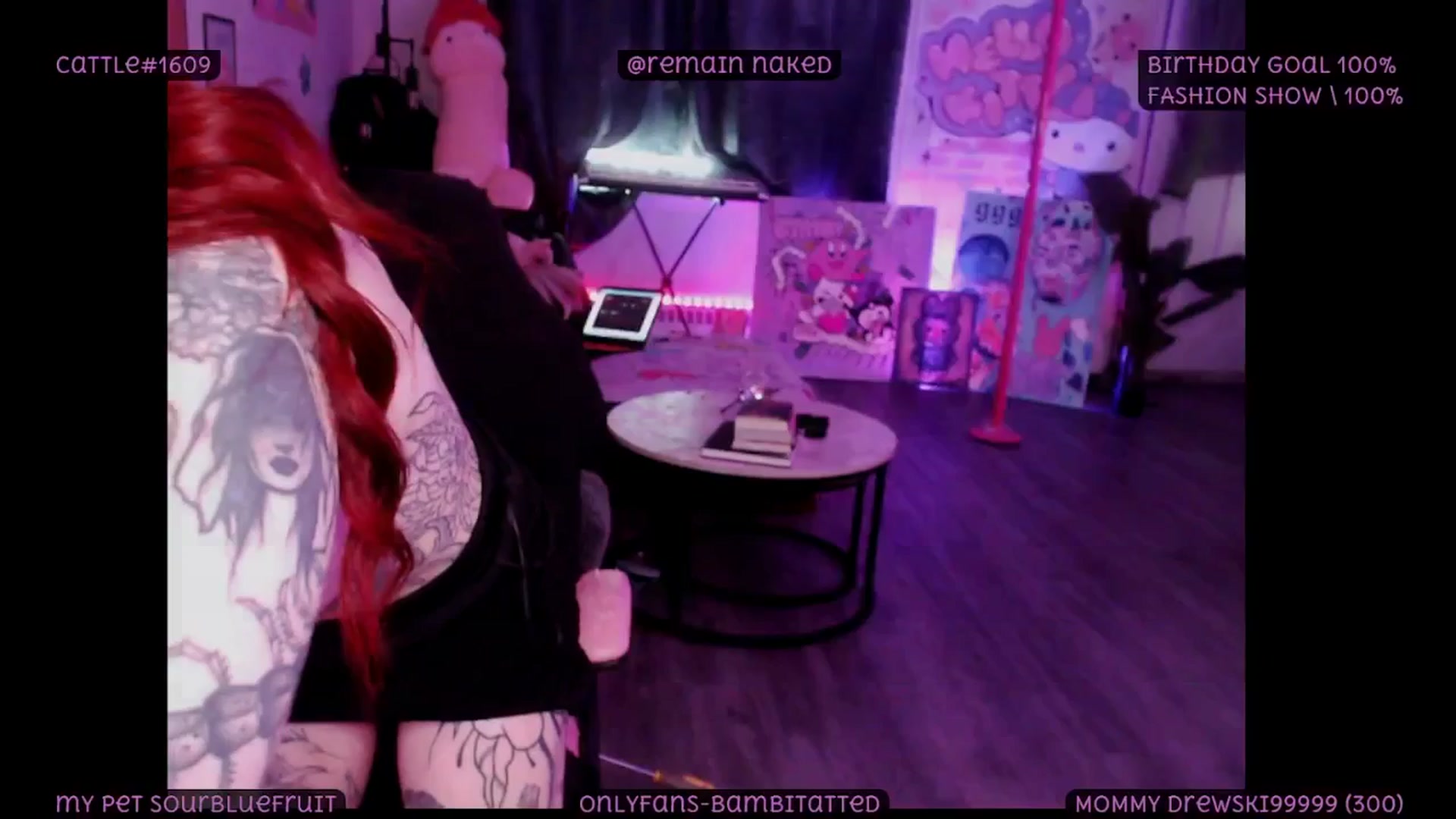 Gallery image thumbnail from Tattoobambi's myfreecams stream on, 09/03/2025, 06:51 image 8 of 20