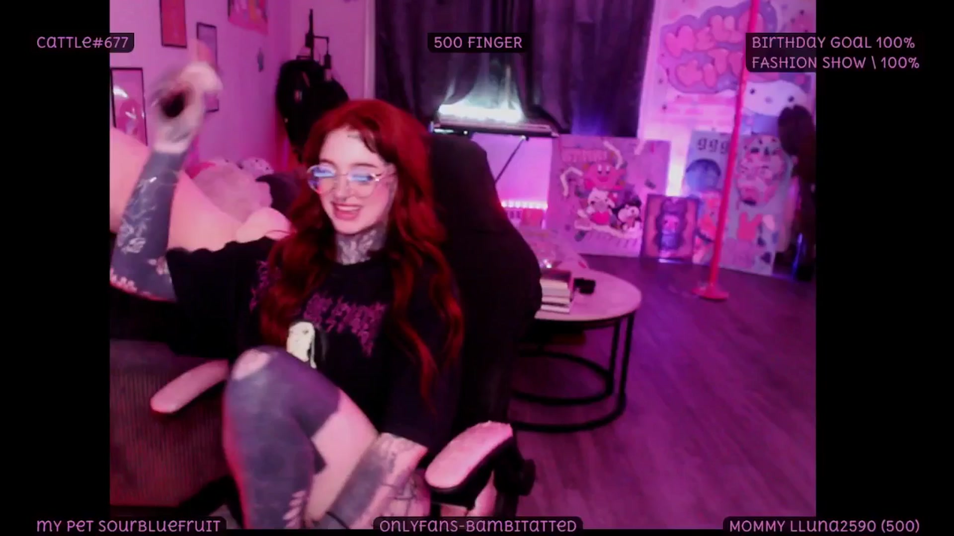 Gallery image thumbnail from Tattoobambi's myfreecams stream on, 09/03/2025, 06:51 image 15 of 20