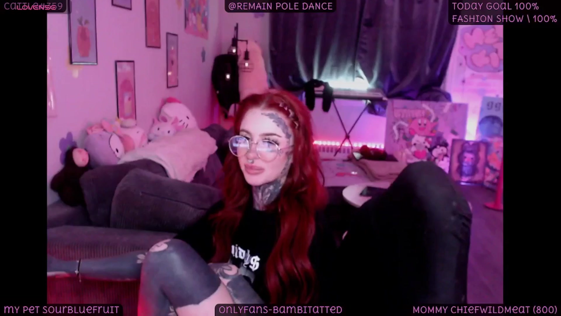 Gallery image thumbnail from Tattoobambi's myfreecams stream on, 09/07/2025, 07:00 image 16 of 20