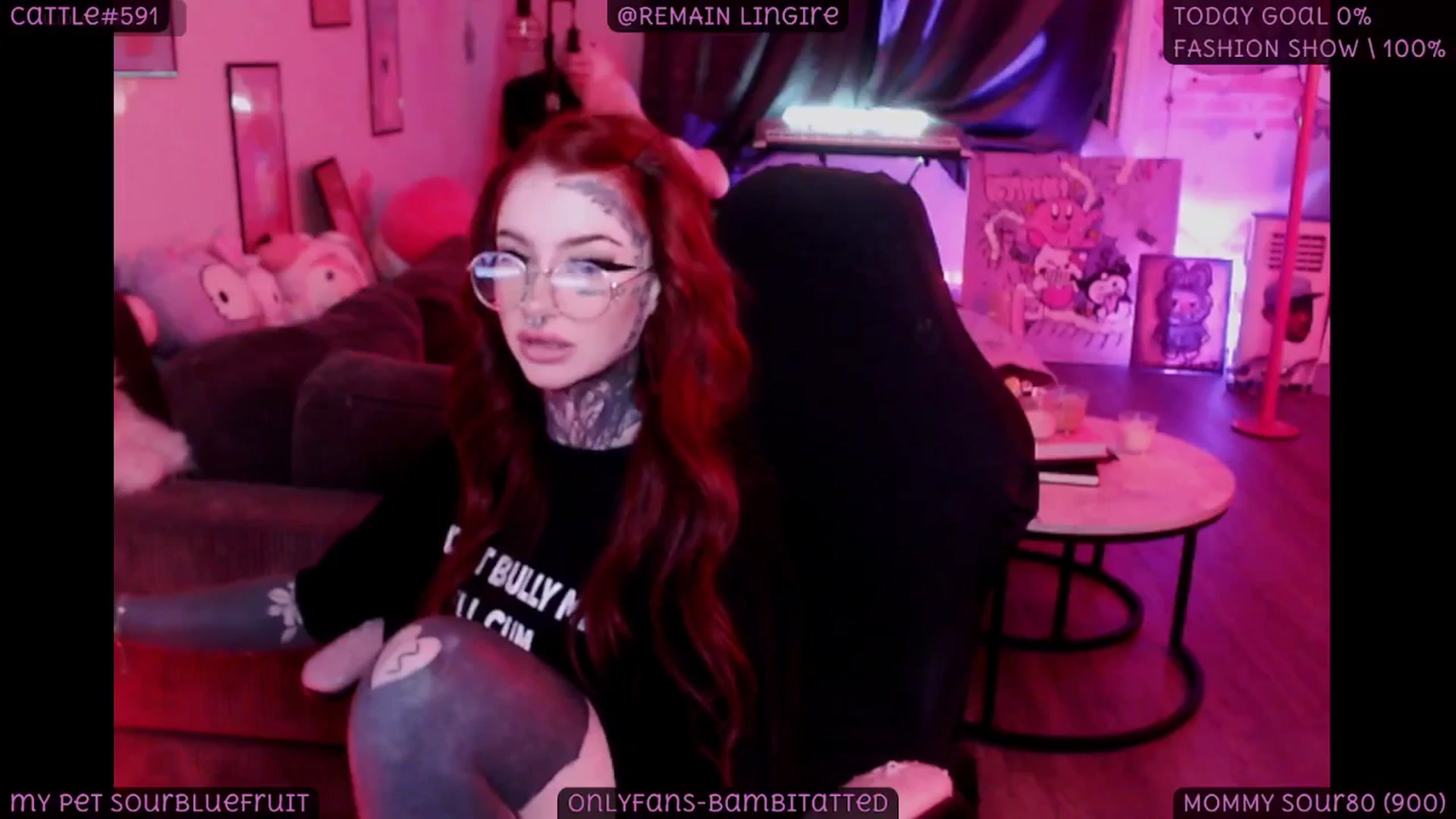 Gallery image thumbnail from Tattoobambi's myfreecams stream on, 09/13/2025, 04:33 image 3 of 20